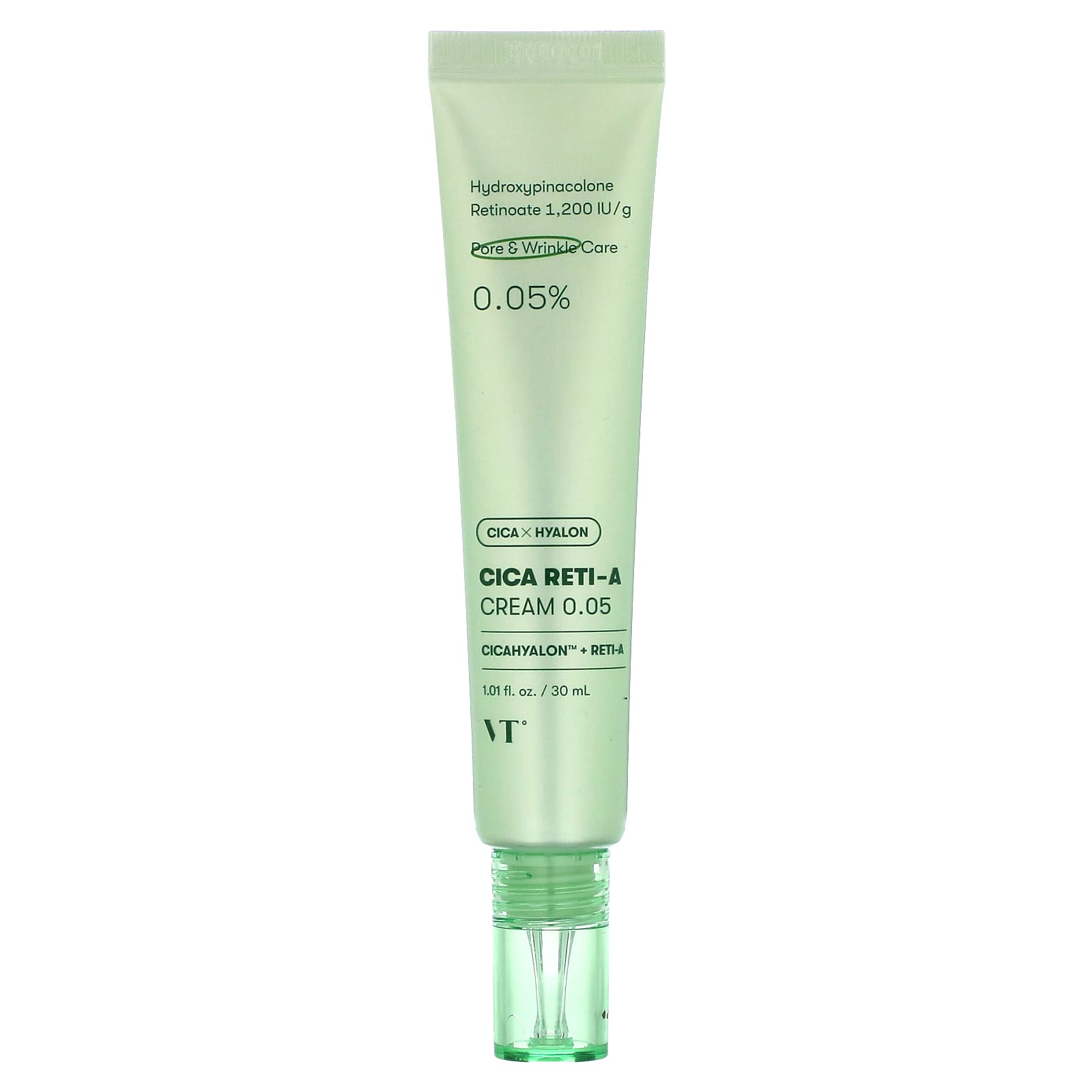 VT Cosmetics, Cica Reti-A Cream 0.05, 1.01 fl oz (30 ml) - Image 1
