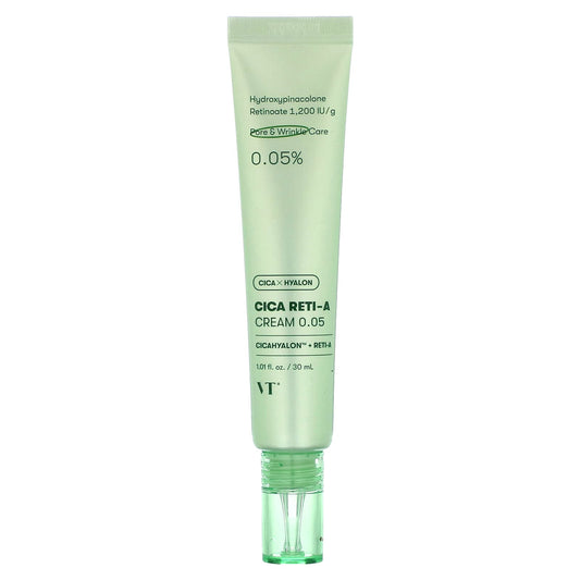 VT Cosmetics, Cica Reti-A Cream 0.05, 1.01 fl oz (30 ml) - Image 1