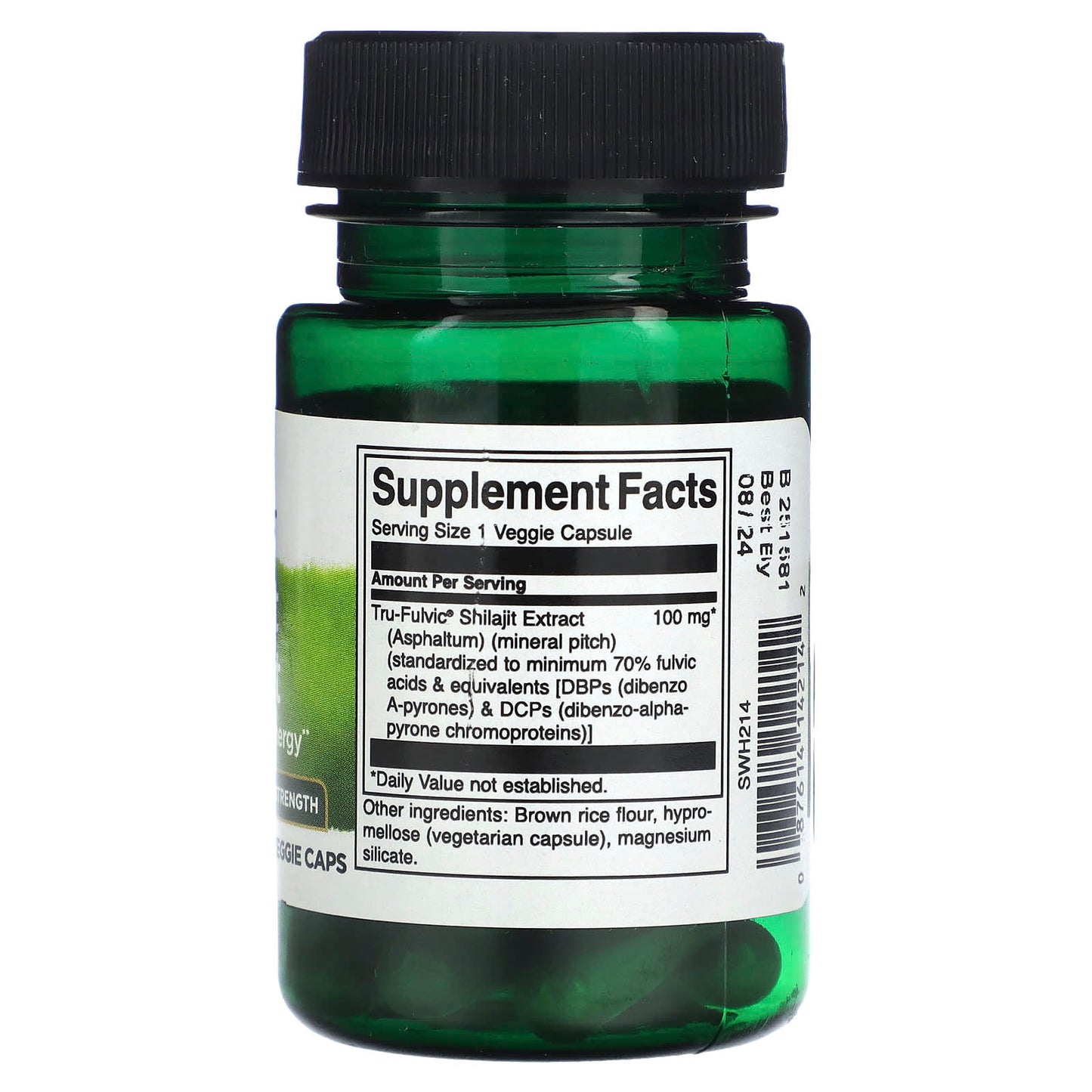 Swanson, Shilajit Extract, 100 mg, 30 Veggie Caps - Image 2