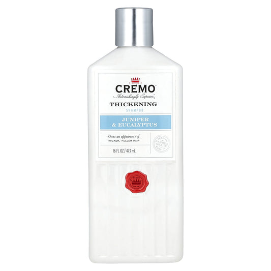 Cremo Thickening Shampoo with Juniper & Eucalyptus (473ml) - Image 1