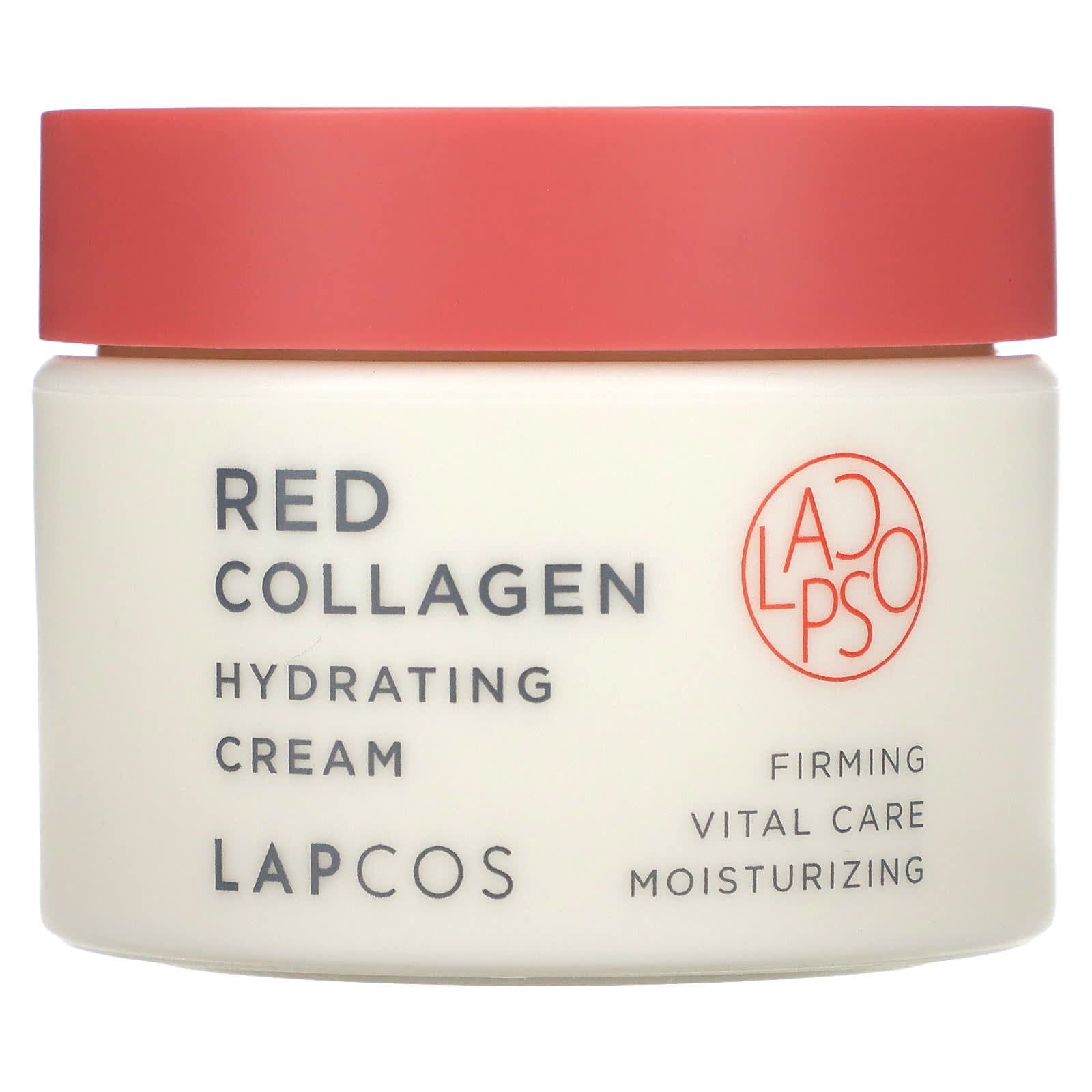 Lapcos, Red Collagen, Hydrating Cream, 1.69 fl oz (50 ml) - Image 1