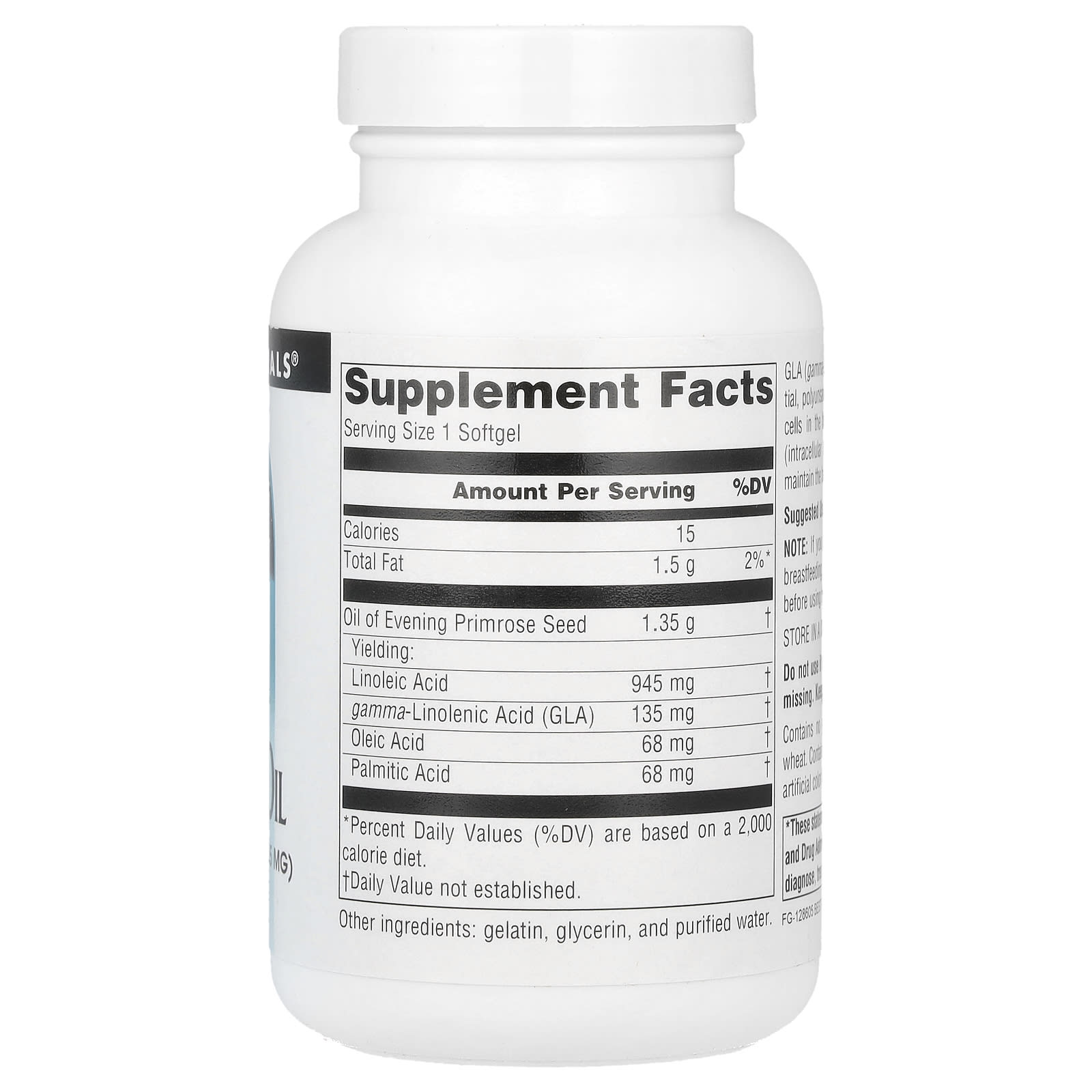 Source Naturals, Evening Primrose Oil, 1,350 mg , 60 Softgels - Image 2