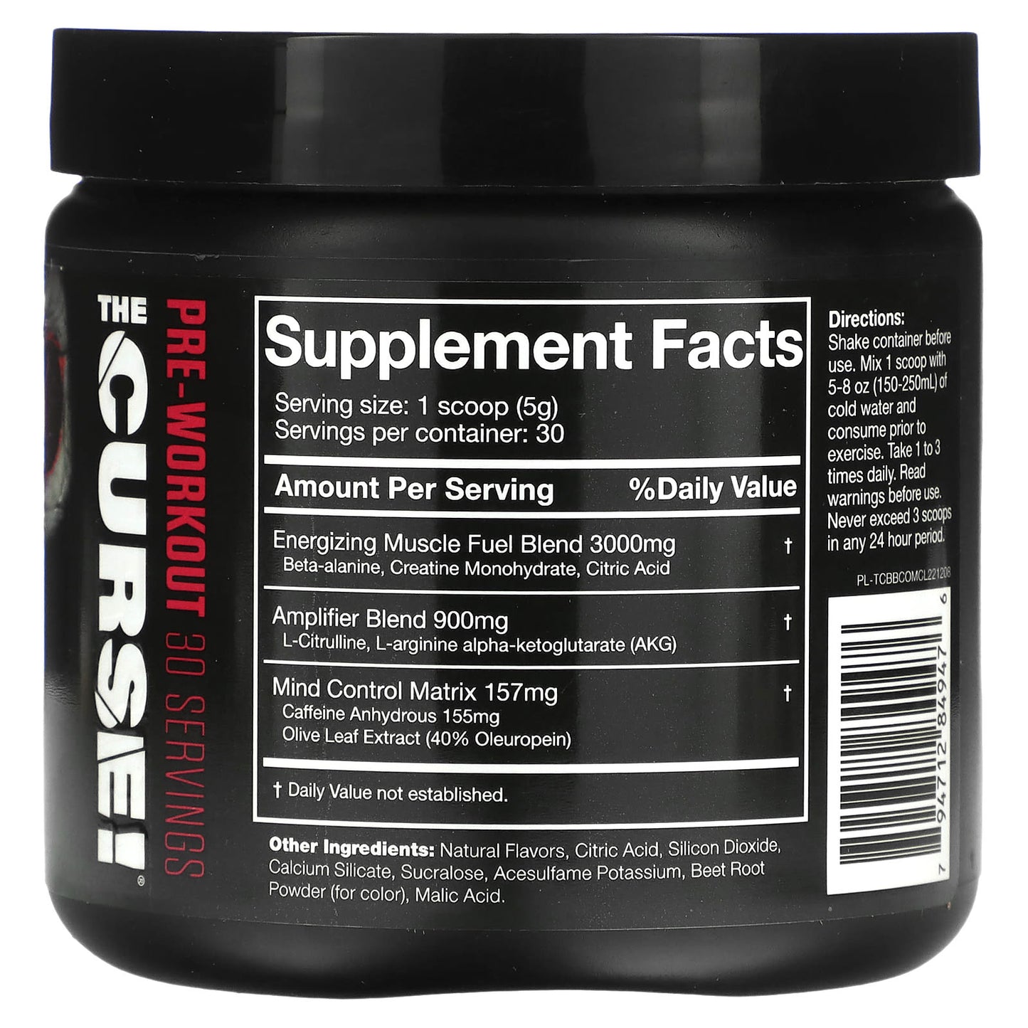 Unleash Extreme Energy with JNX Sports' The Curse! Pre-Workout - Image 2