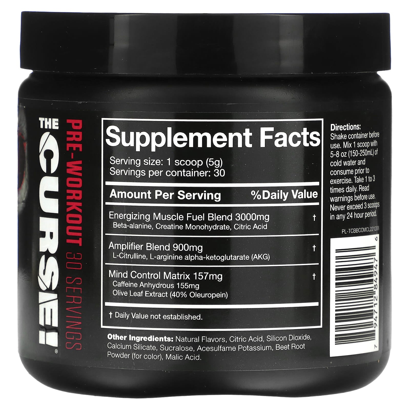 Unleash Extreme Energy with JNX Sports' The Curse! Pre-Workout - Image 2