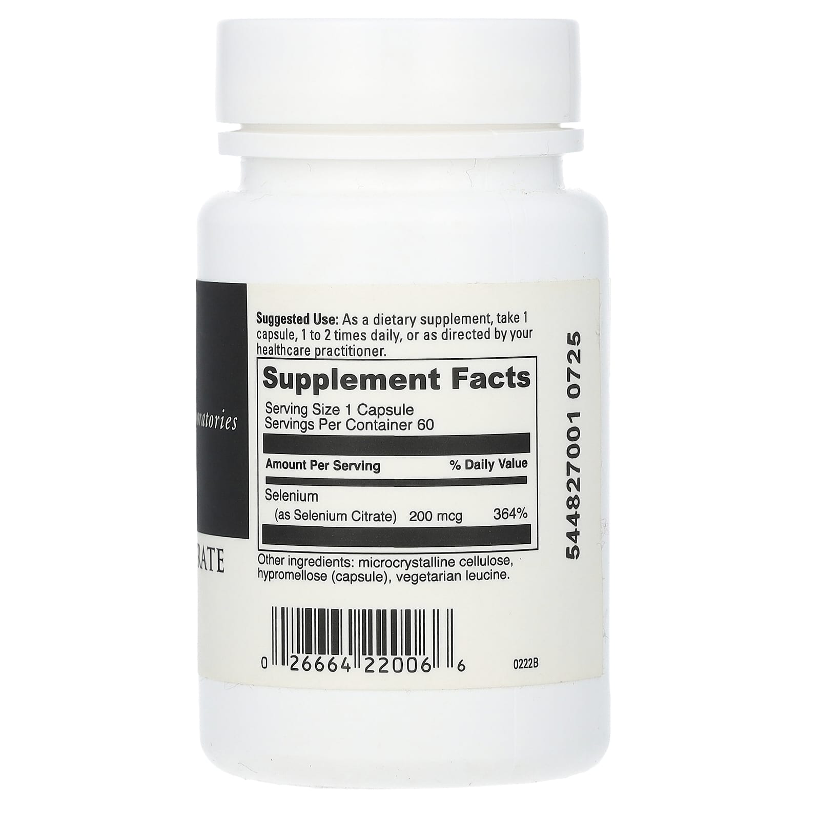 DaVinci Selenium Citrate 200mcg 60 Capsules | Boost Immune Function - Image 2