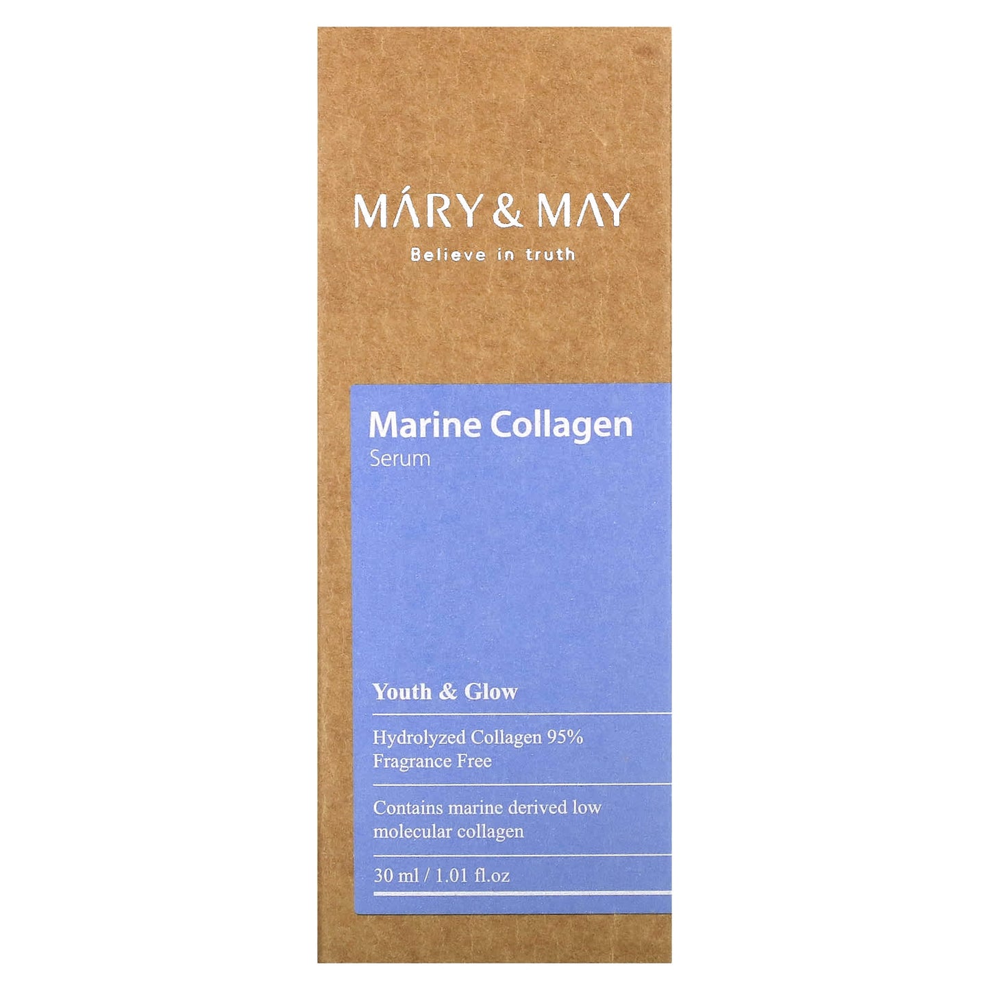 Mary & May, Marine Collagen Serum, 1.01 fl oz (30 ml) - Image 2