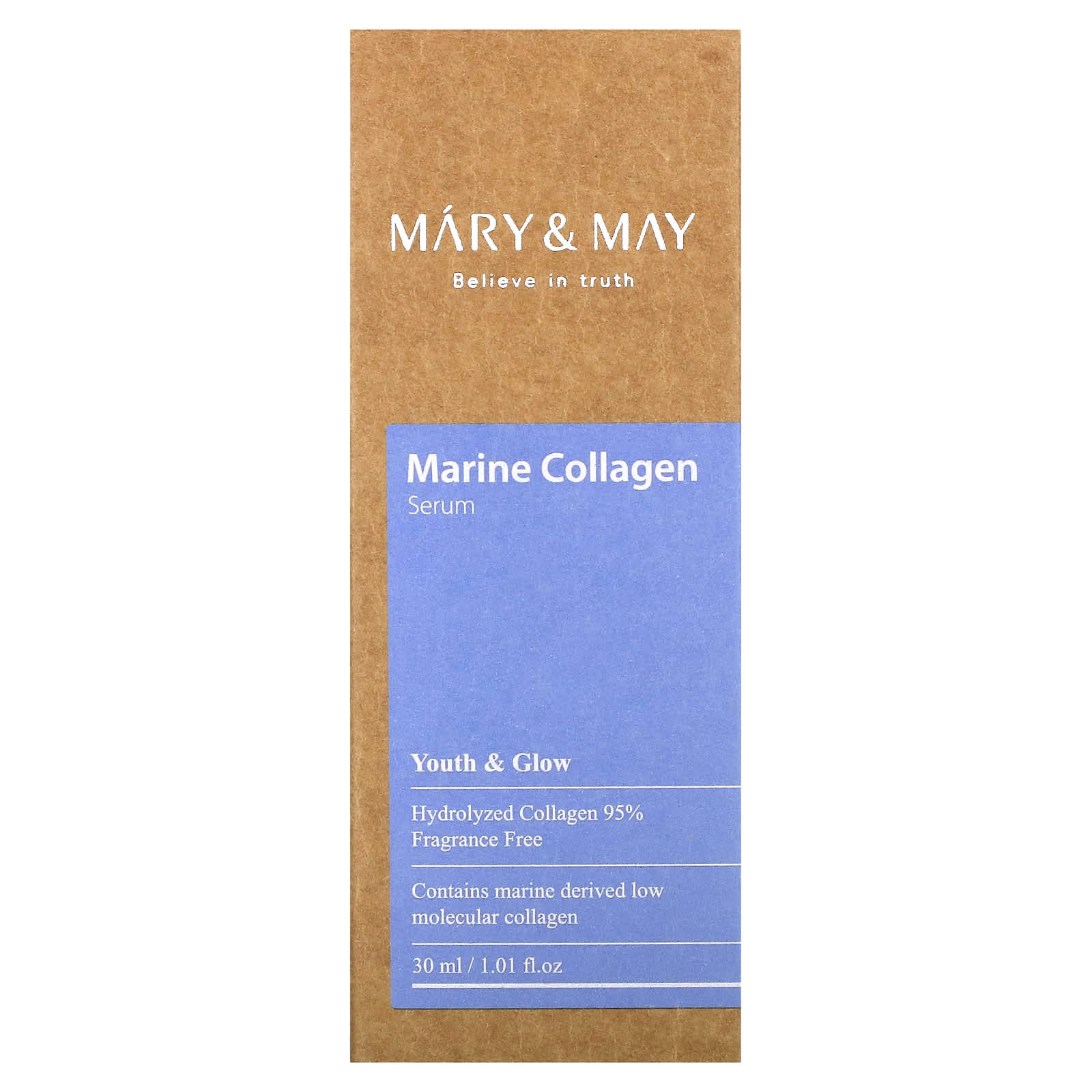 Mary & May, Marine Collagen Serum, 1.01 fl oz (30 ml) - Image 2