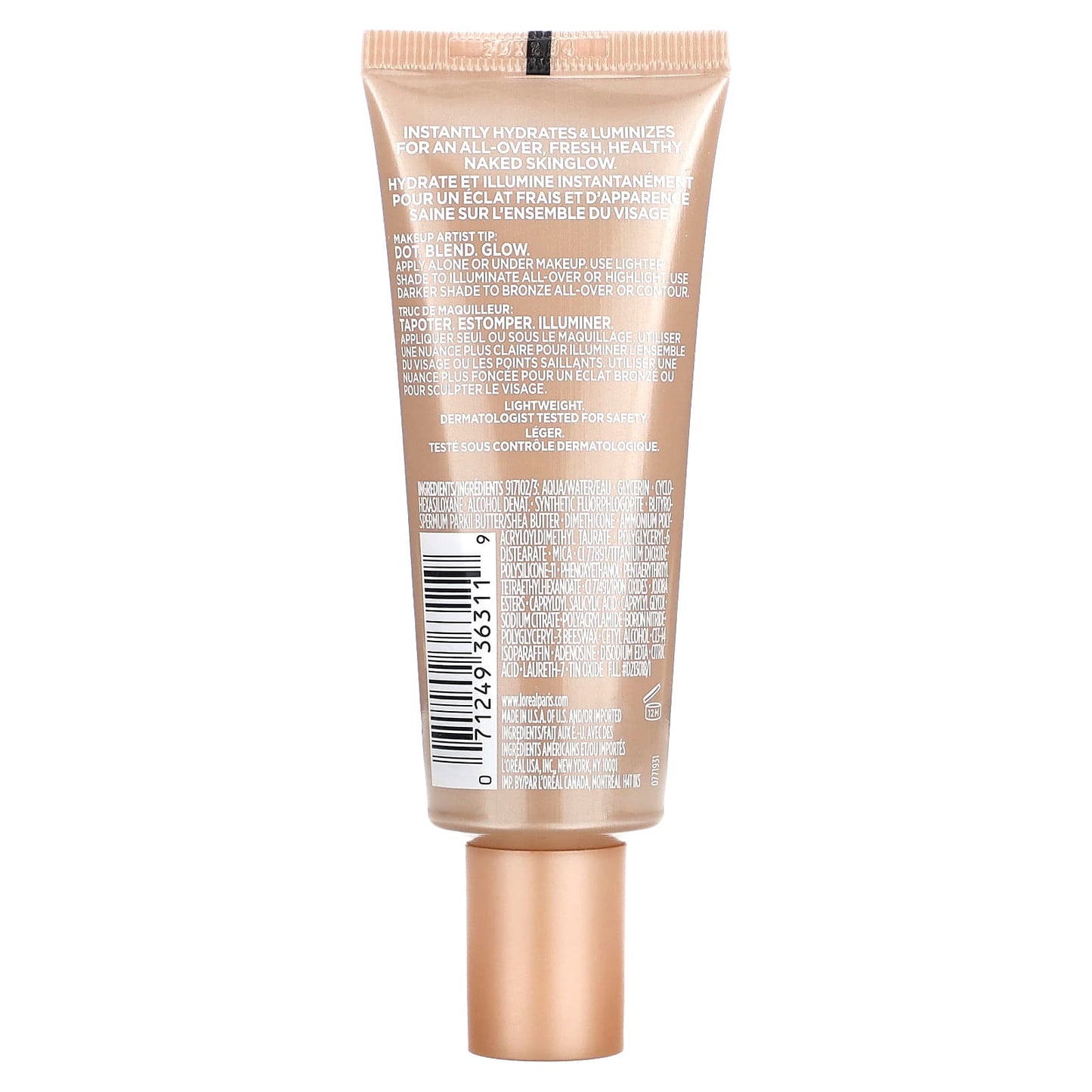 L'Oréal, True Match, Lumi Glotion, 902 Light Glow, 1.35 fl oz (40 ml) - Image 2