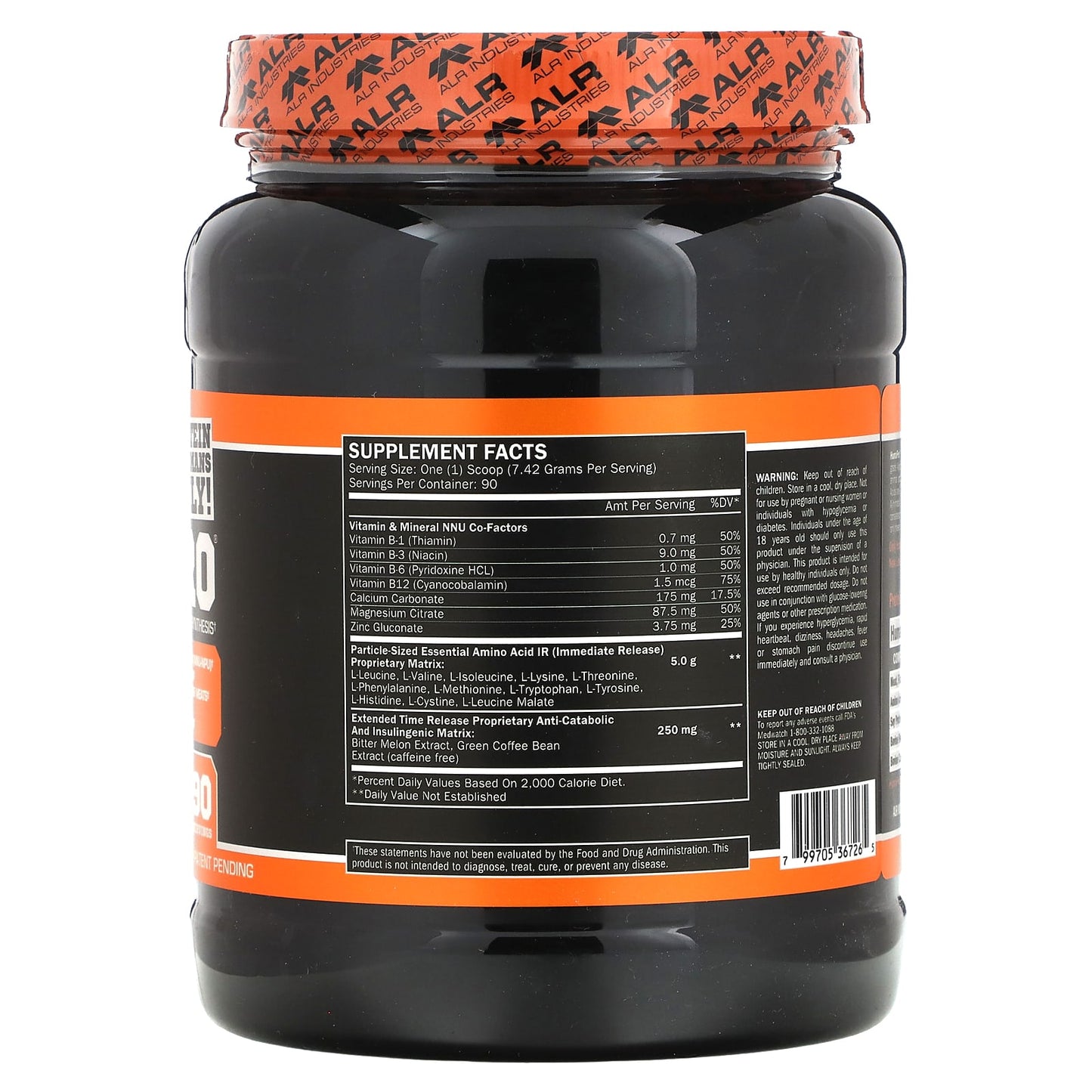 HumaPro Strawberry Kiwi Protein Powder by ALR Industries - Image 2
