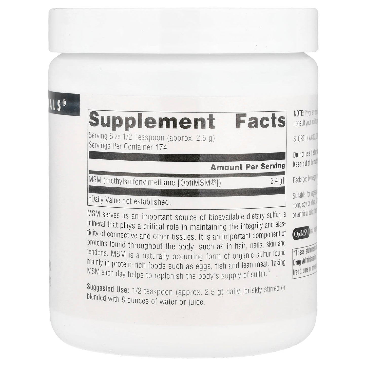 Source Naturals, MSM Powder, 16 oz (453.6 g)