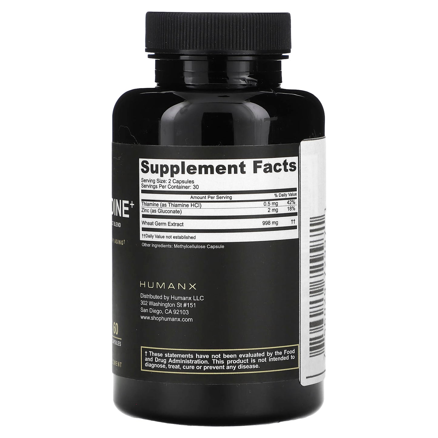 Spermidine+ for Healthy Aging | 60 Vegan Capsules - Image 2