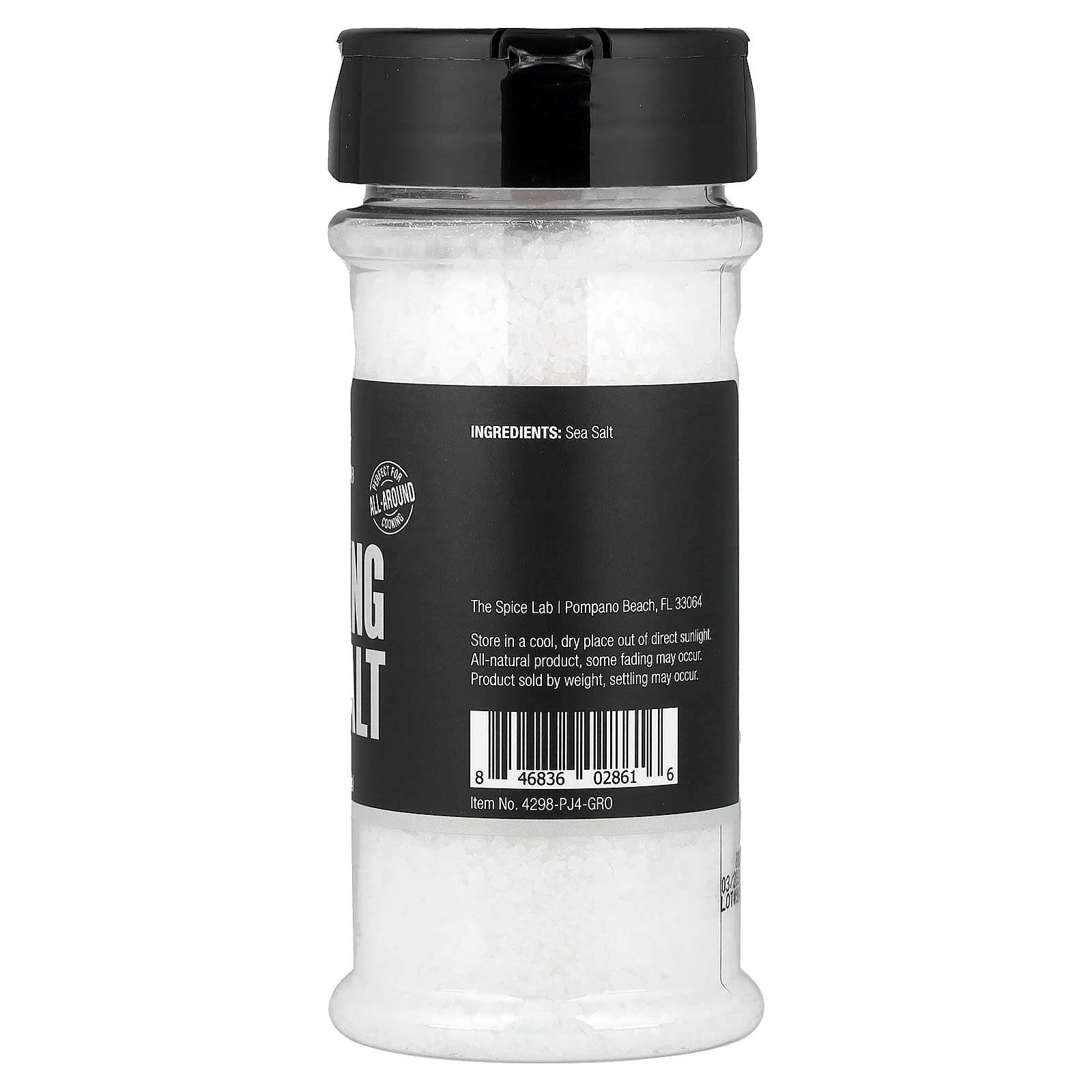 The Spice Lab, Grilling Sea Salt, 8 oz (226 g) - Image 2