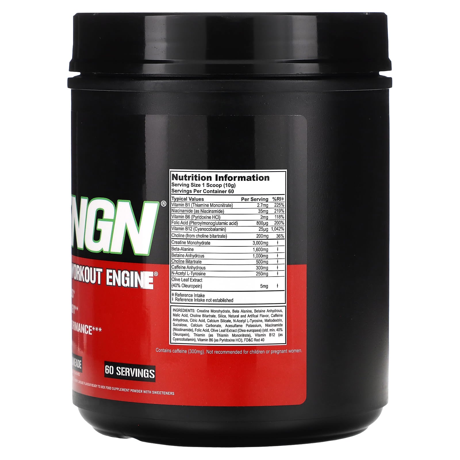 EVLution Nutrition ENGN Pre-Workout Cherry Limeade - Boost Energy & Focus - Image 2