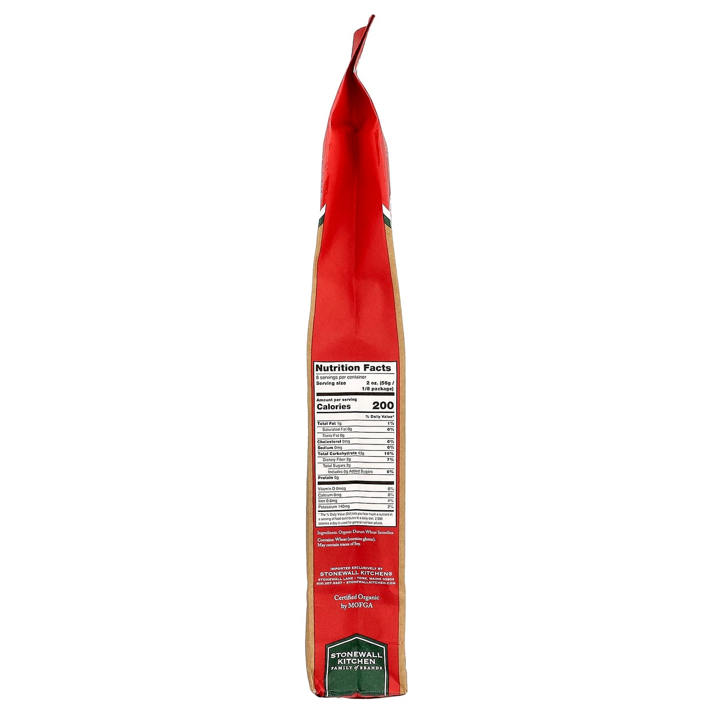 Montebello, Organic Spaghetti, 16 oz (454 g) - Image 2