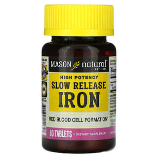 Mason Natural Slow Release Iron Supplement for Energy & Red Blood Cells