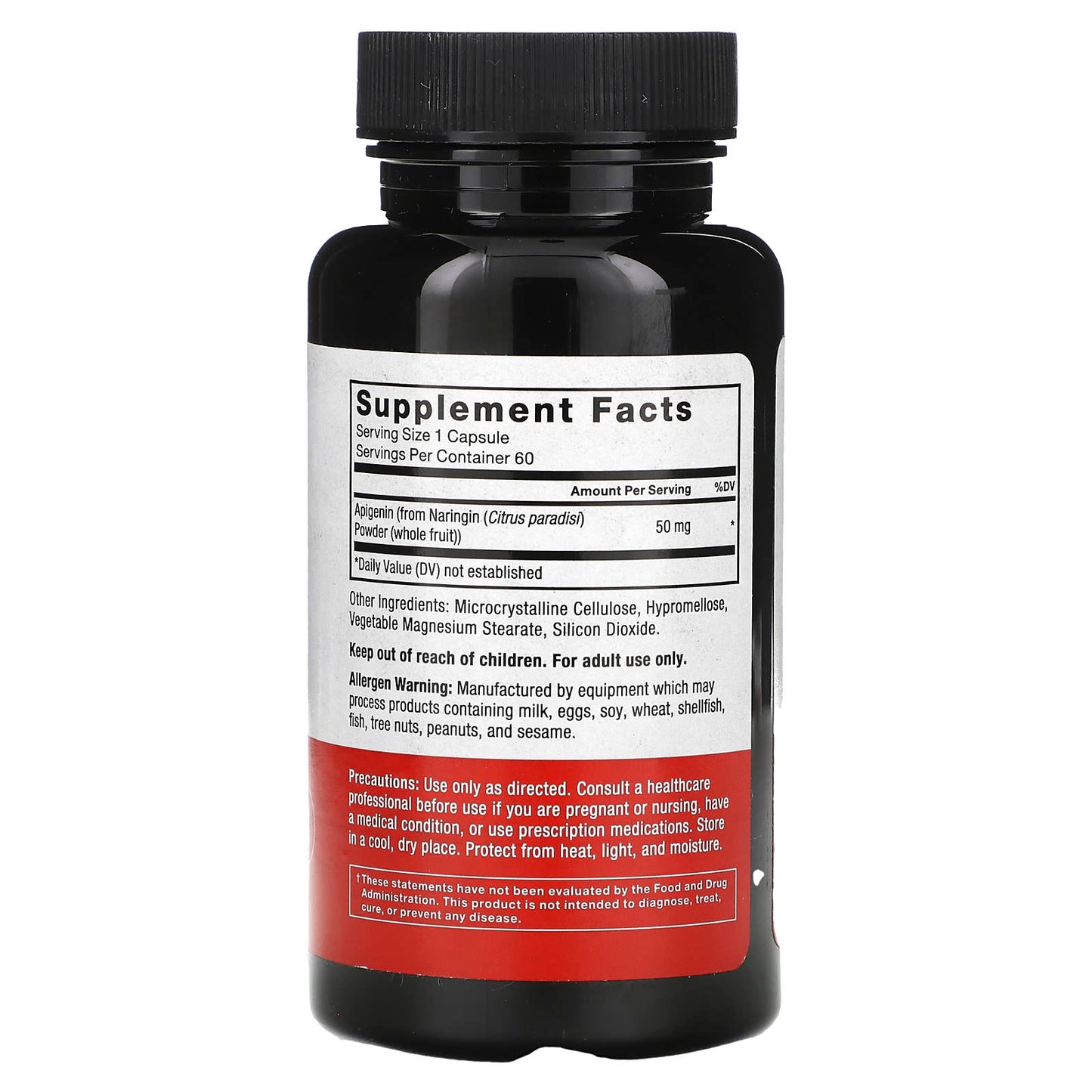 Force Factor Apigenin 50mg for Prostate Health - 60 Capsules - Image 2