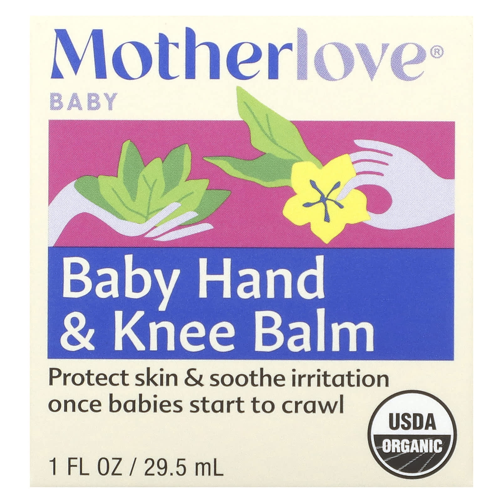 Motherlove, Baby, Hand & Knee Balm, 1 fl oz (29.5 ml) - Image 2
