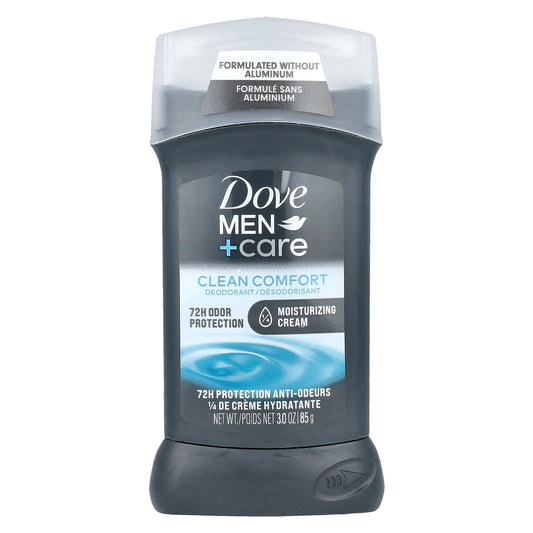 Dove Men+Care Clean Comfort Deodorant for Long Lasting Scent Protection - Image 1