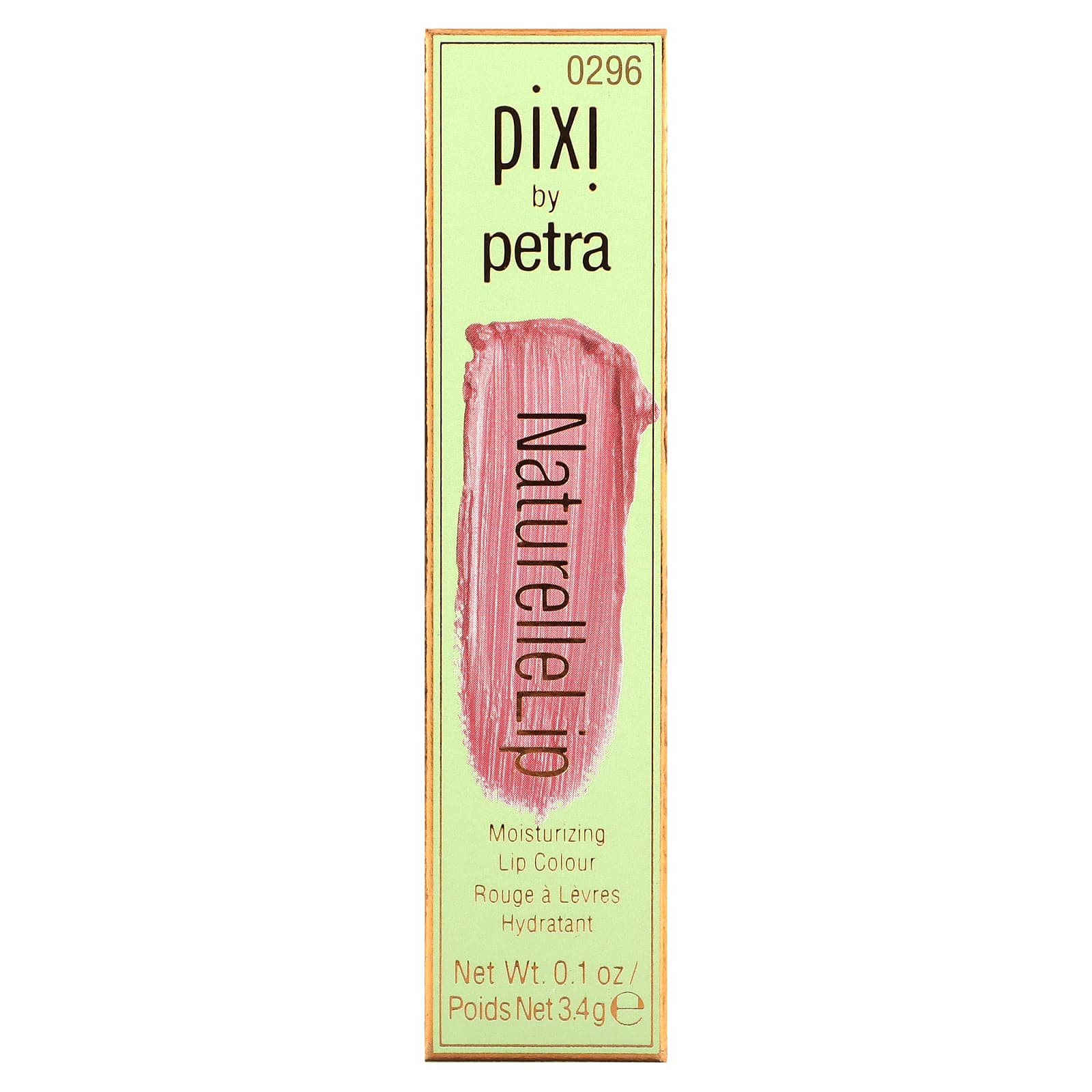Pixi Beauty, NaturelleLip, Moisturizing Lip Colour, 0296 Peony, 0.1 oz (3.4 g) - Image 2