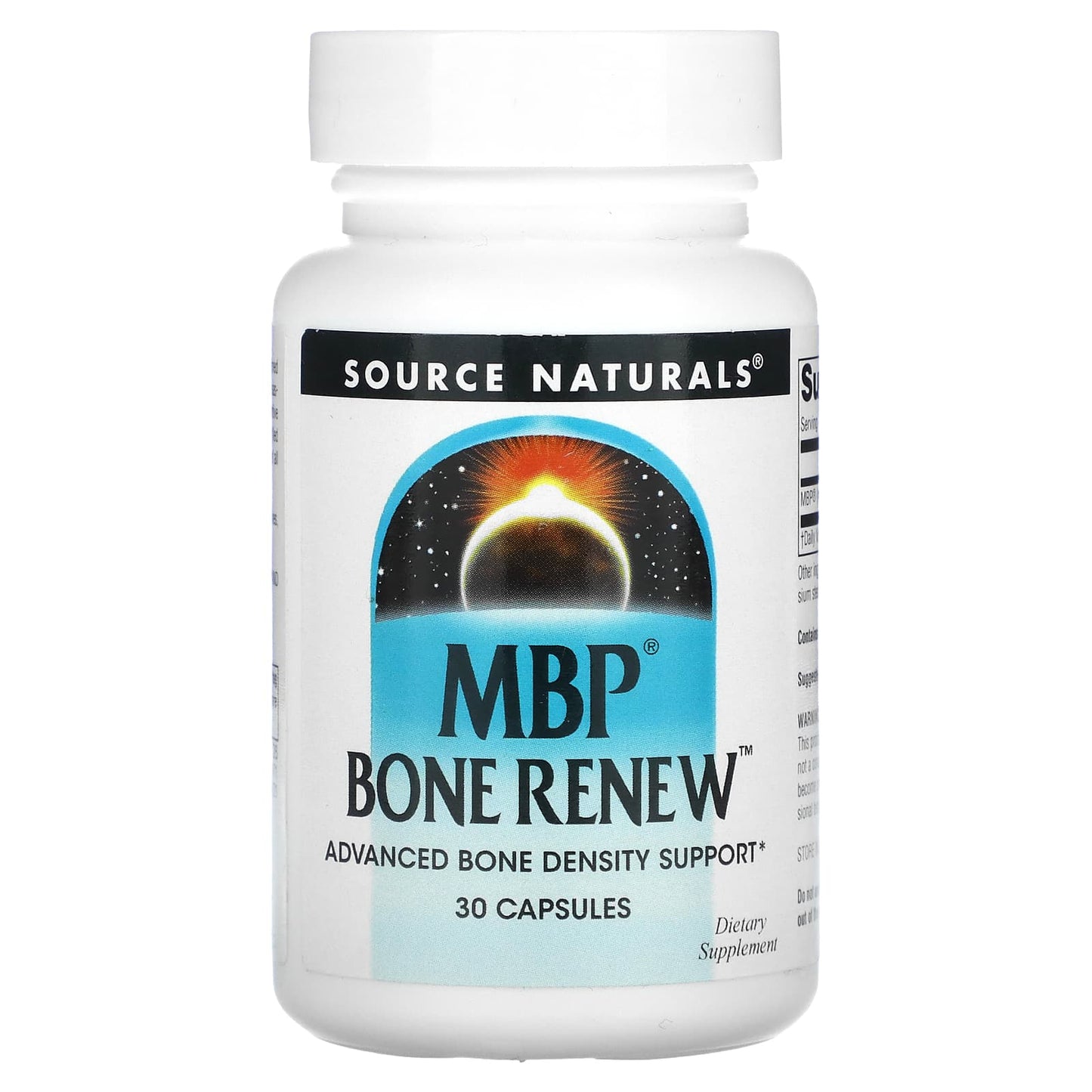 Source Naturals, MBP, Bone Renew, 40 mg, 30 Capsules - Image 1