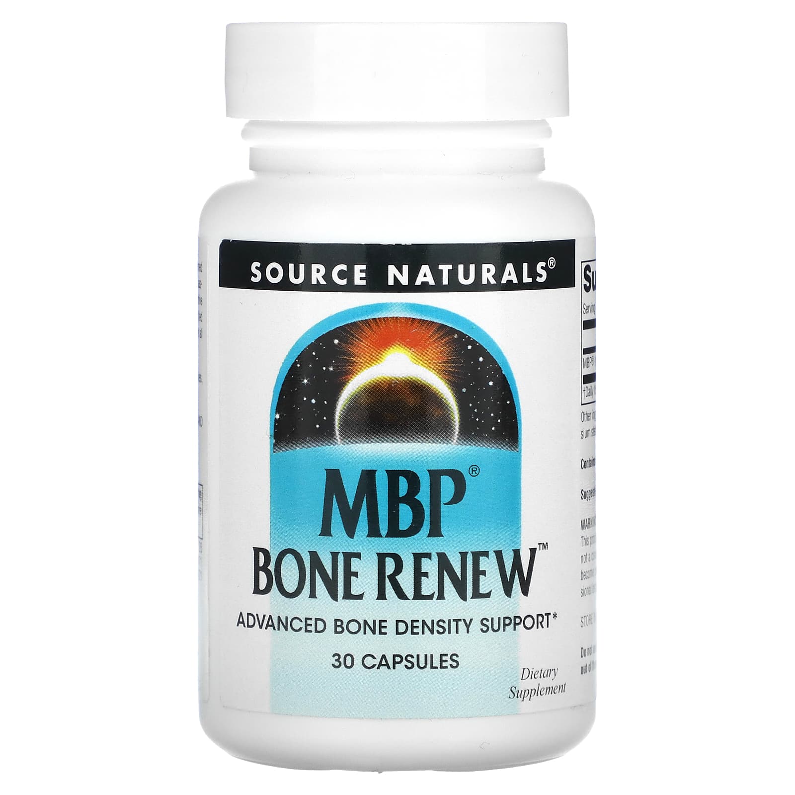 Source Naturals, MBP, Bone Renew, 40 mg, 30 Capsules - Image 1