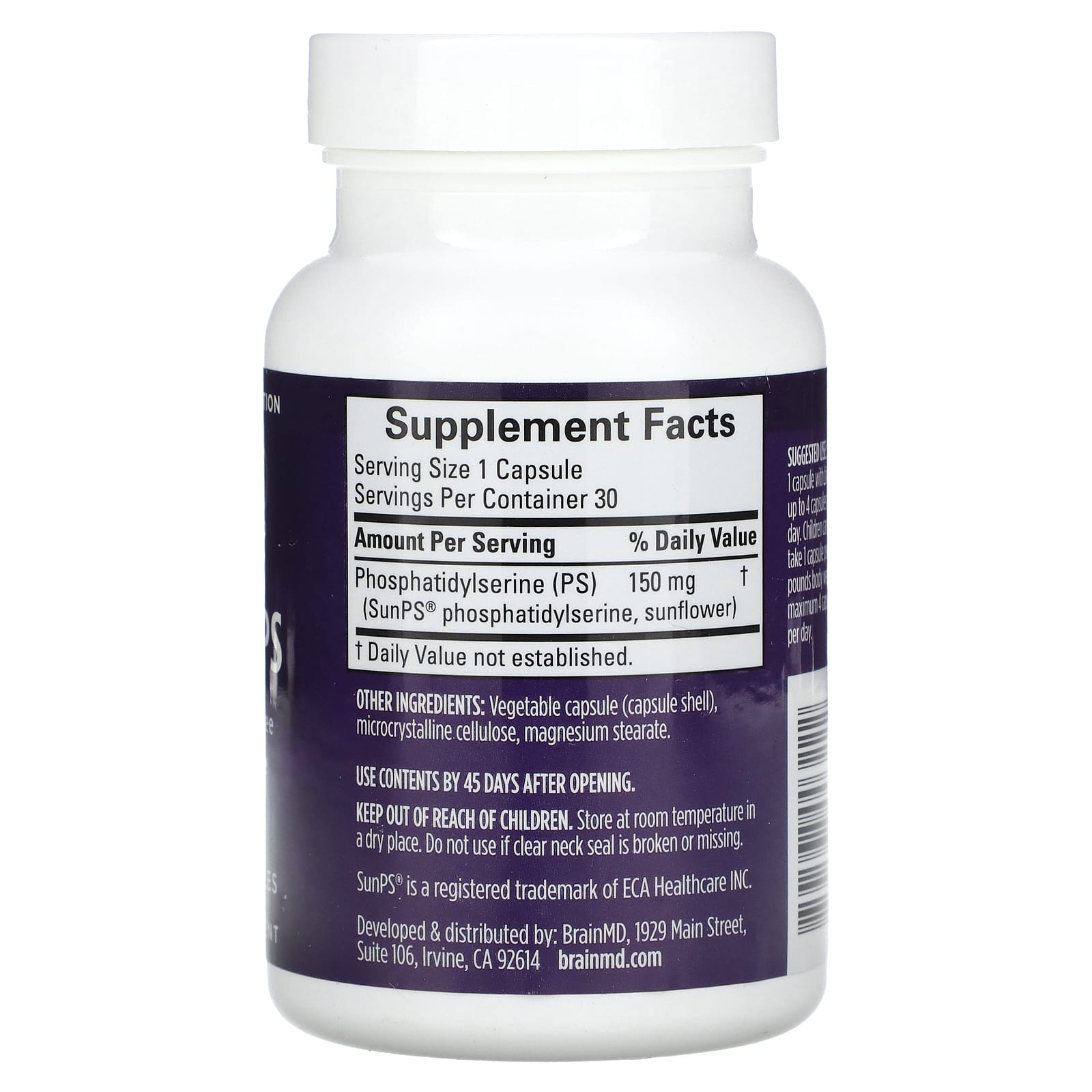 Boost Brain Power with BrainMD Neuro-PS - High Potency Phosphatidylserine - Image 2