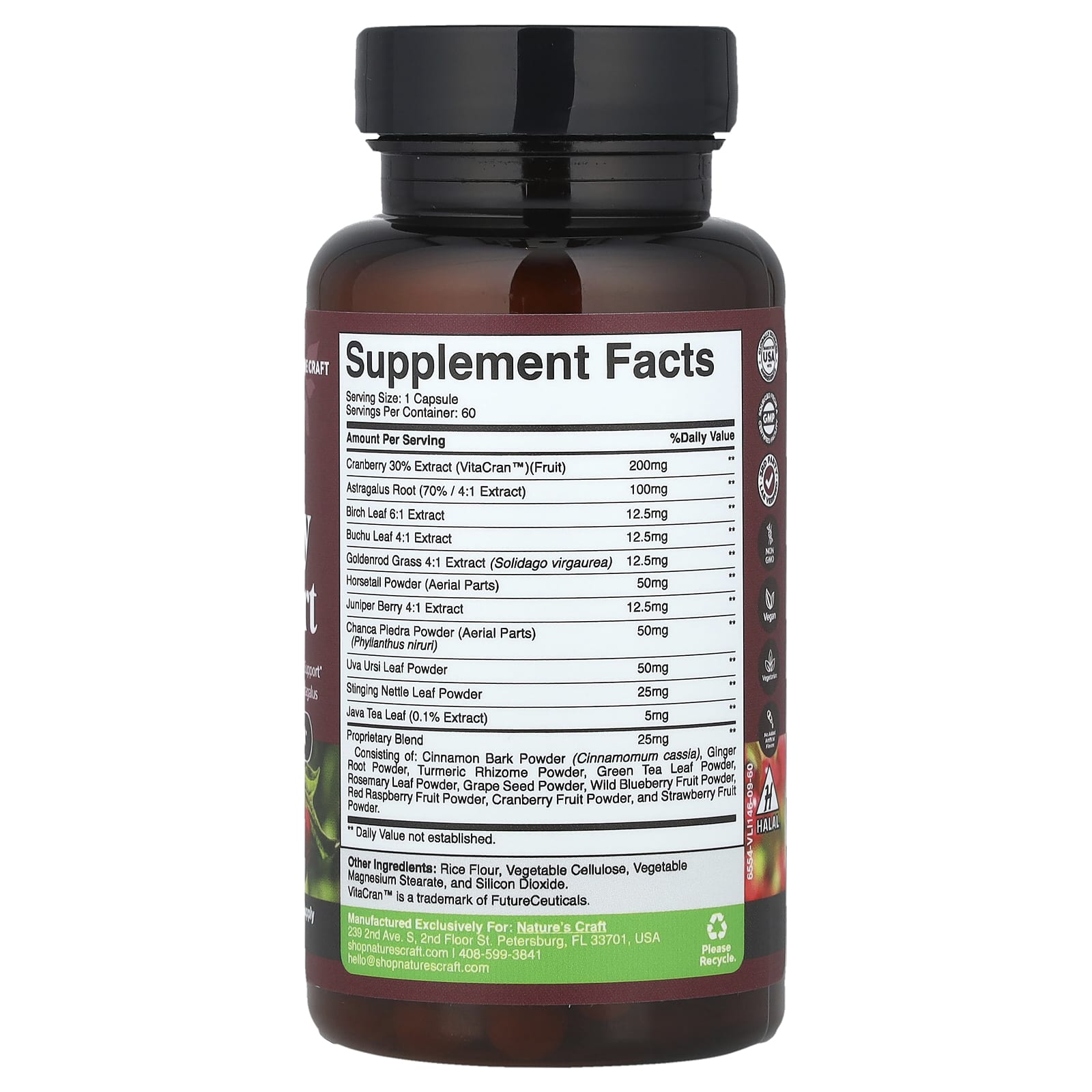 Nature's Craft, Kidney Support, 60 Capsules - Image 2