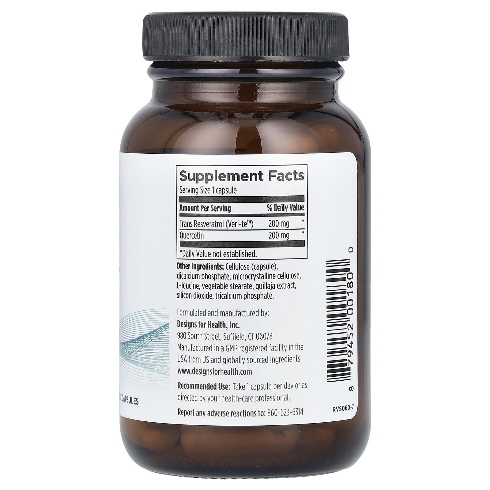Resveratrol Supreme for Healthy Aging - 60 Veg Capsules - Image 2