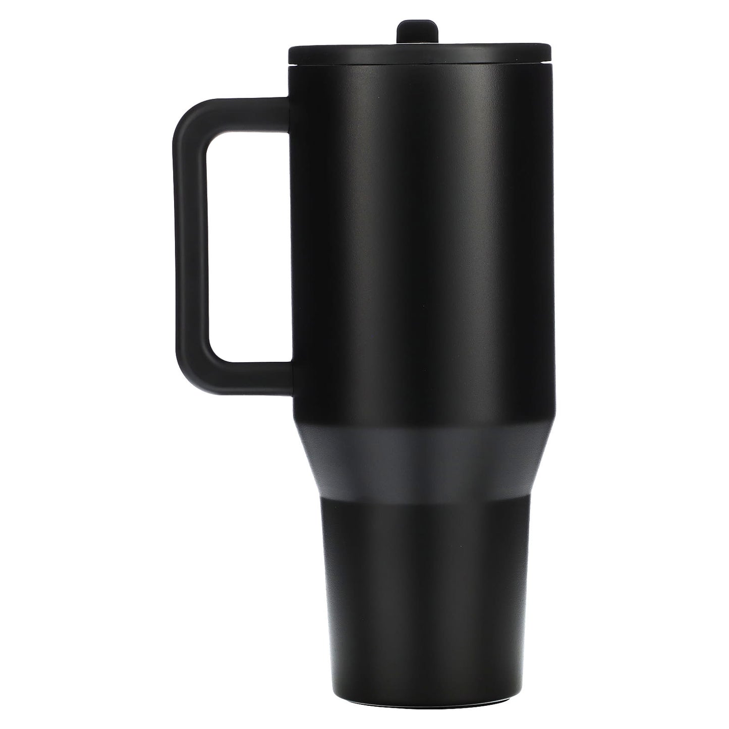 Black 40oz Insulated Travel Tumbler for Hot & Cold Drinks - Image 2
