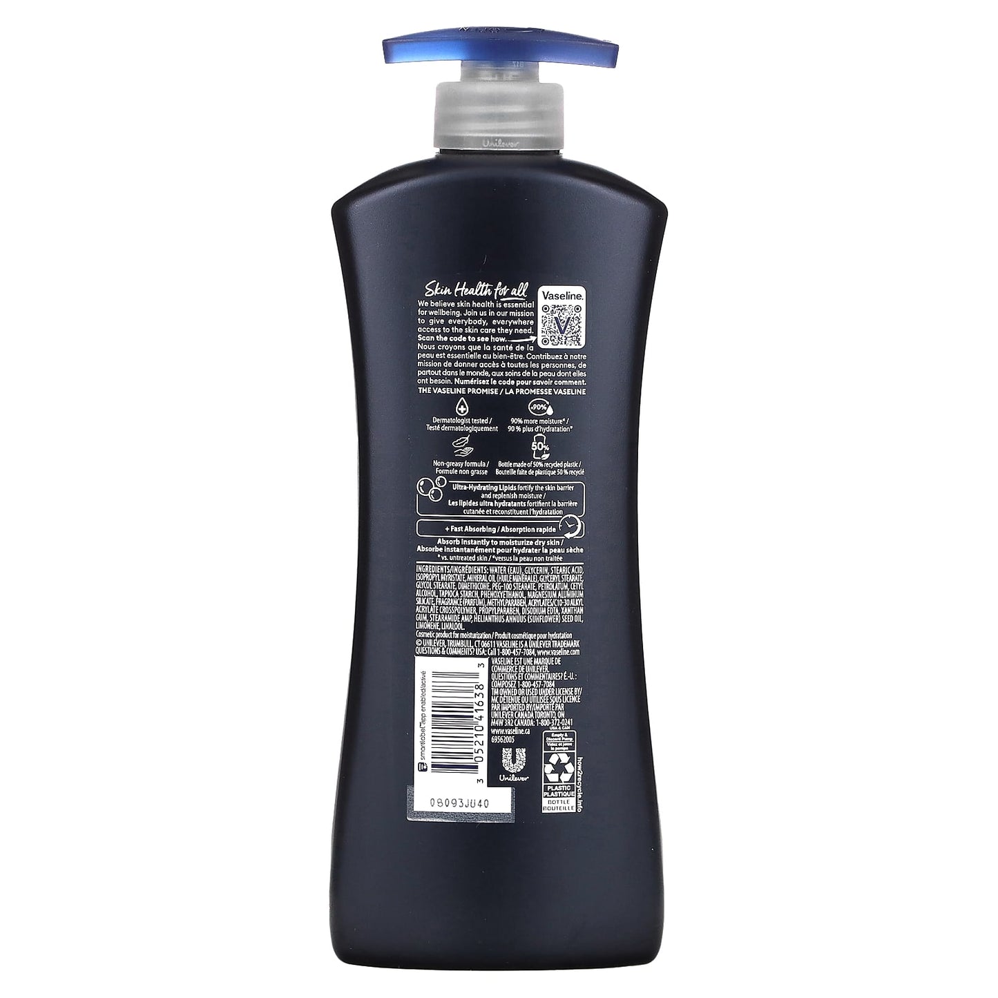 Vaseline, Men, Fast Absorbing Body & Face Lotion, 20.3 fl oz (600 ml) - Image 2
