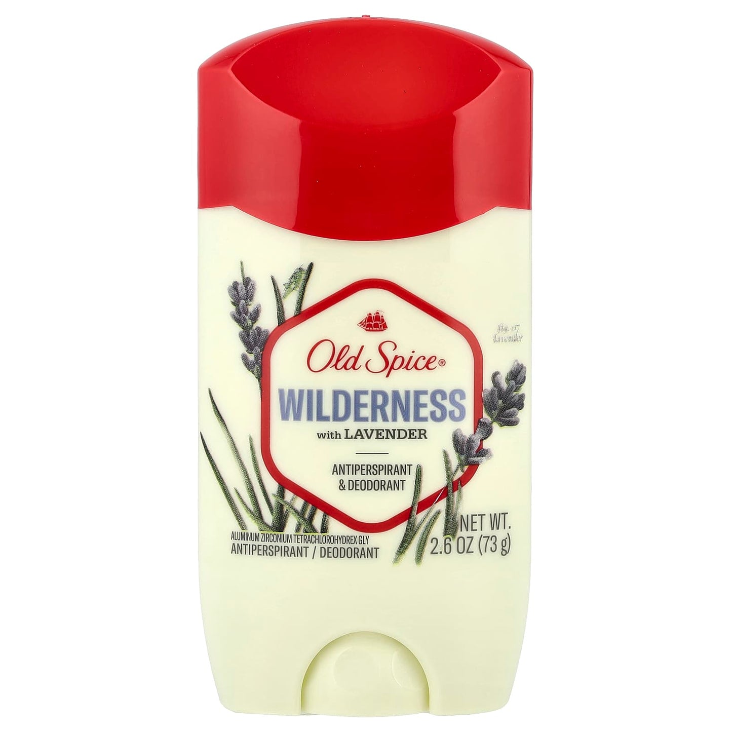 Old Spice, Antiperspirant & Deodorant, Wilderness with Lavender, 2.6 oz (73 g) - Image 1