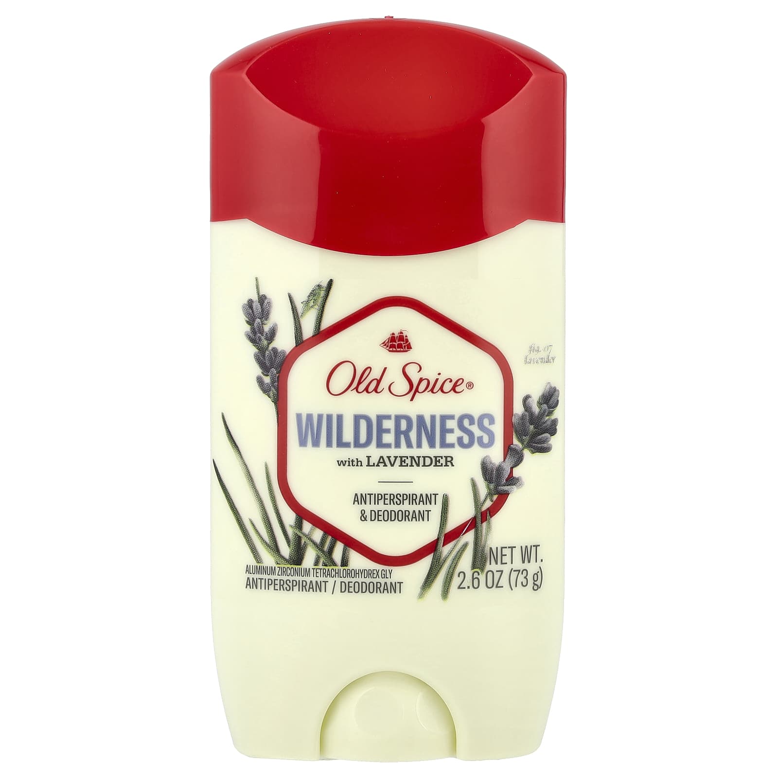 Old Spice, Antiperspirant & Deodorant, Wilderness with Lavender, 2.6 oz (73 g) - Image 1