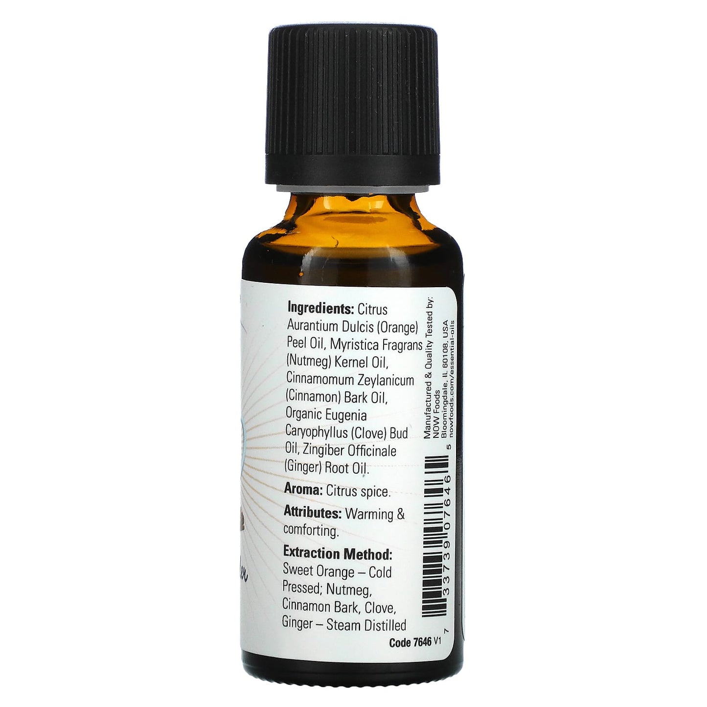 NOW Foods, Essential Oils, Spiced Cider, 1 fl oz (30 ml) - Image 2