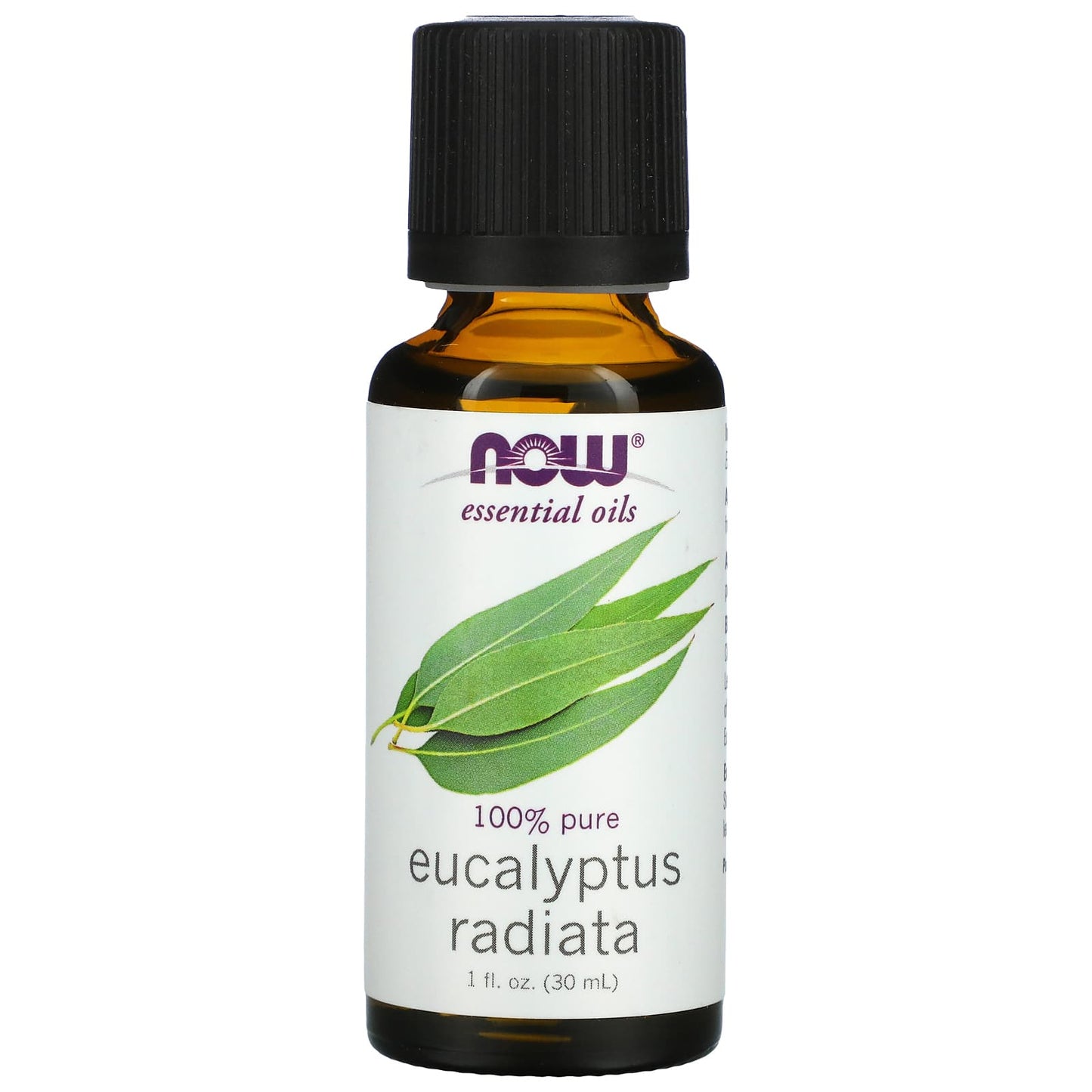 NOW Foods, Essential Oils, Eucalyptus Radiata, 1 fl oz. (30 ml) - Image 1