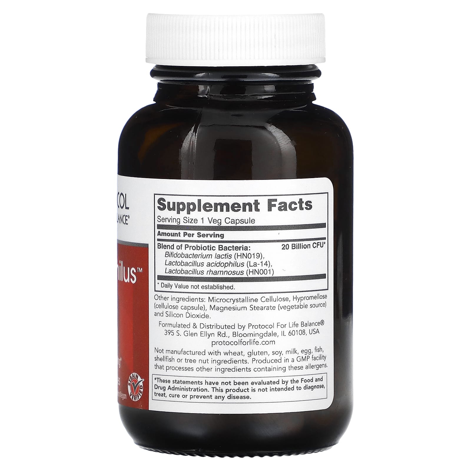 Protocol for Life Balance, ProtoDophilus Woman, 20 Billion, 50 Veg Capsules - Image 2