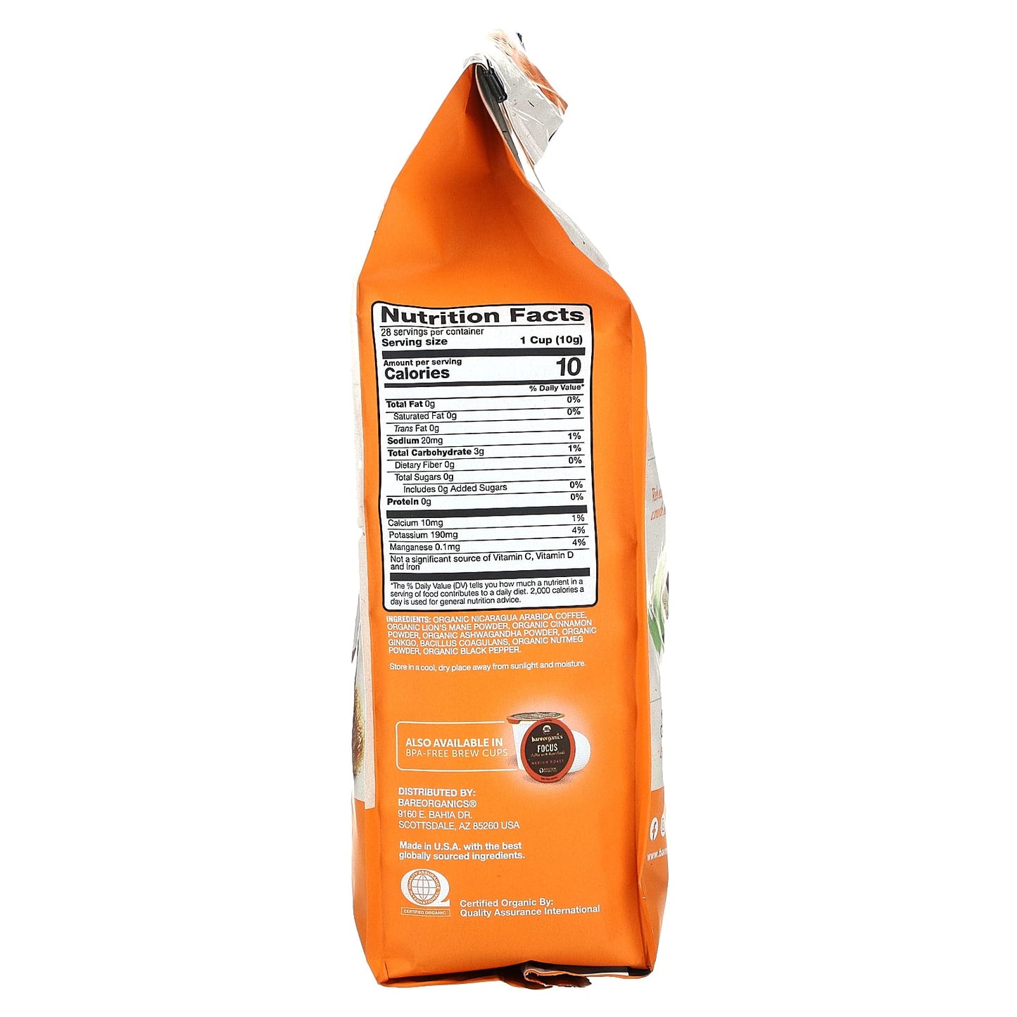 Organic Focus Coffee with Superfoods - Boost Your Mental Energy - Image 2