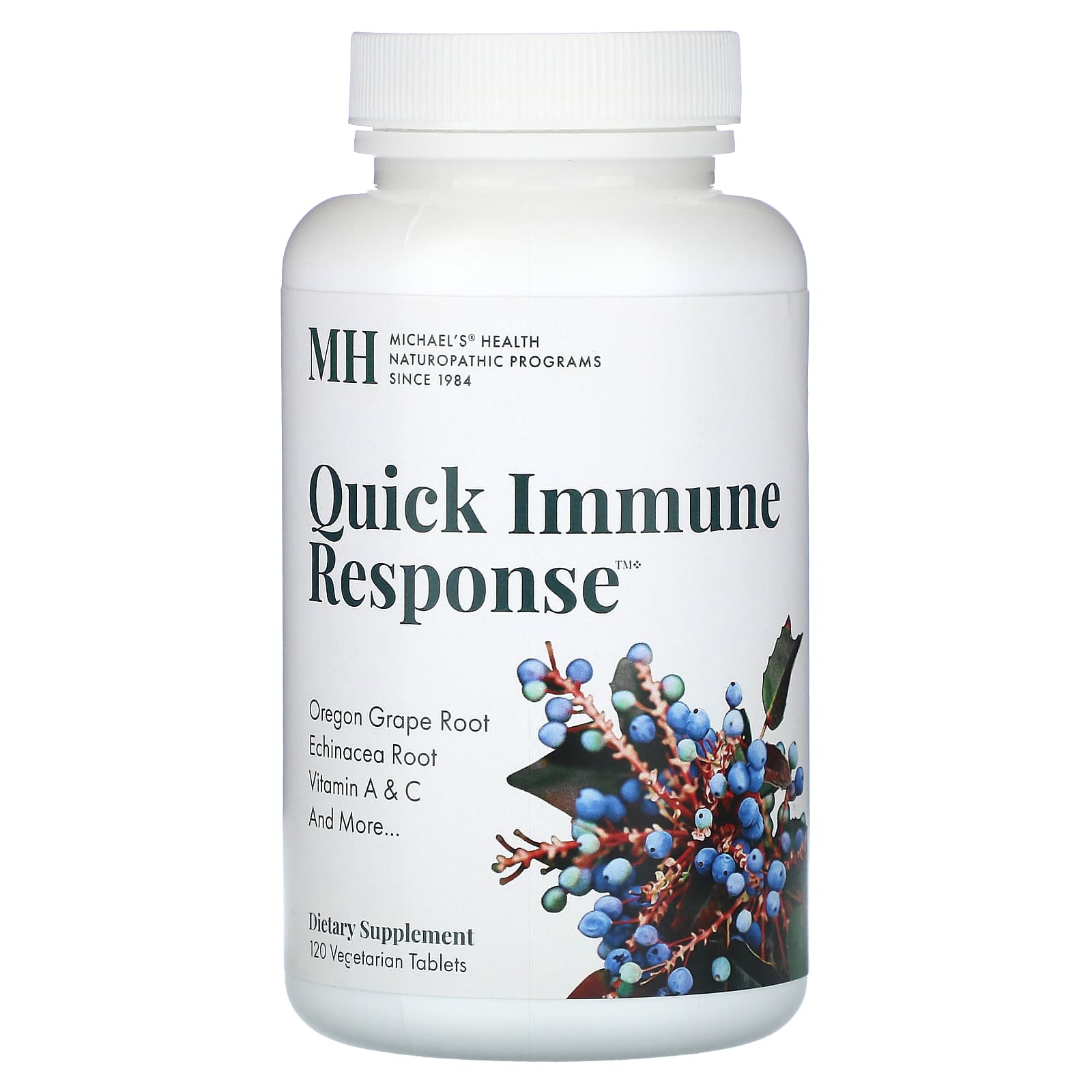 Michael's Health, Quick Immune Response, 120 Vegetarian Tablets - Image 1