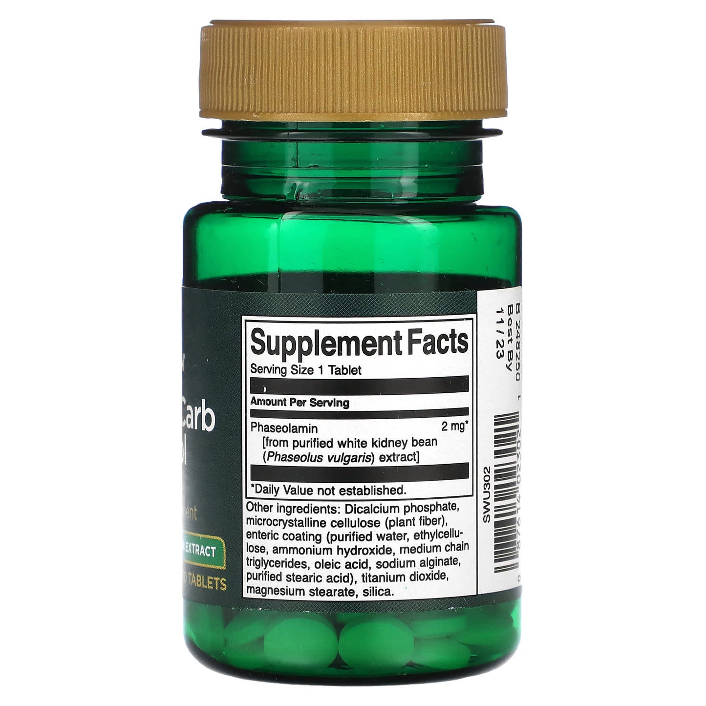 Swanson, Ultimate Carb Control C-120X, 90 Tablets (2 mg per Tablet) - Image 2