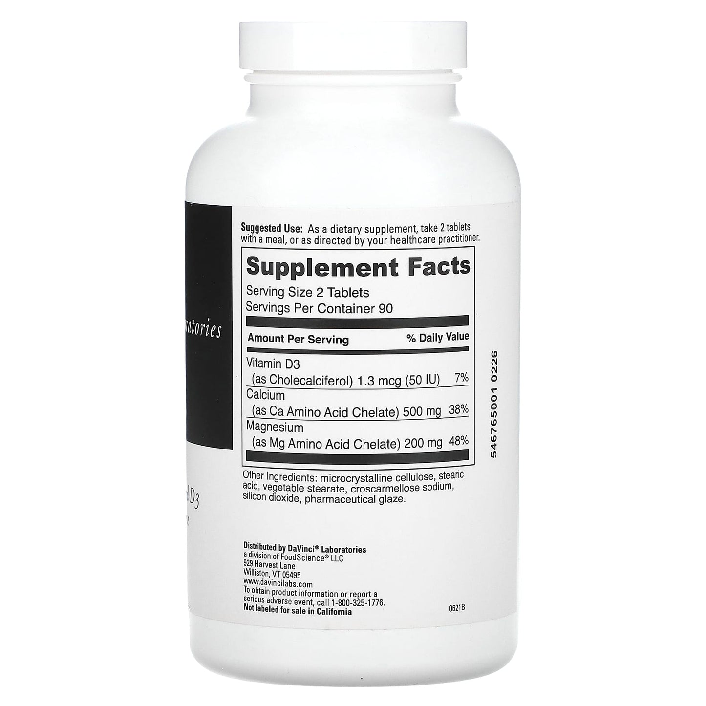 Support Bone Health with DaVinci Labs' Cal Mag - Image 2