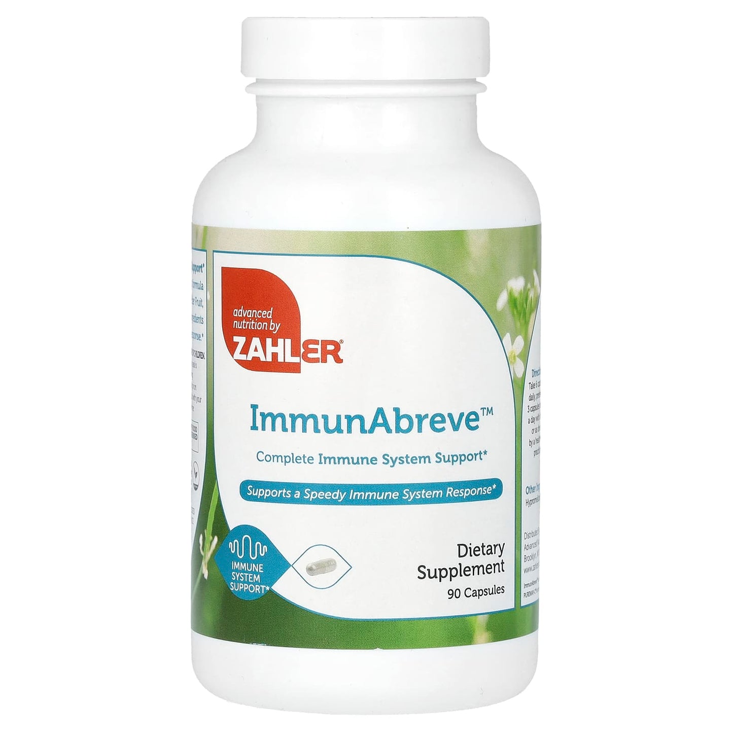 Zahler, ImmunAbreve, Complete Immune System Support , 90 Capsules - Image 1