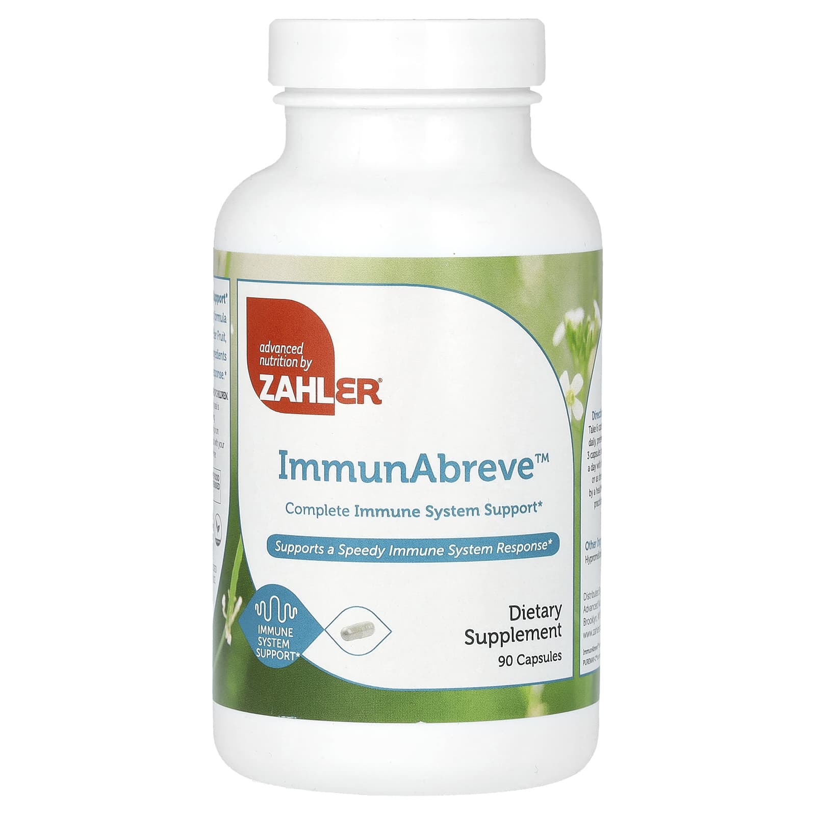 Zahler, ImmunAbreve, Complete Immune System Support , 90 Capsules - Image 1