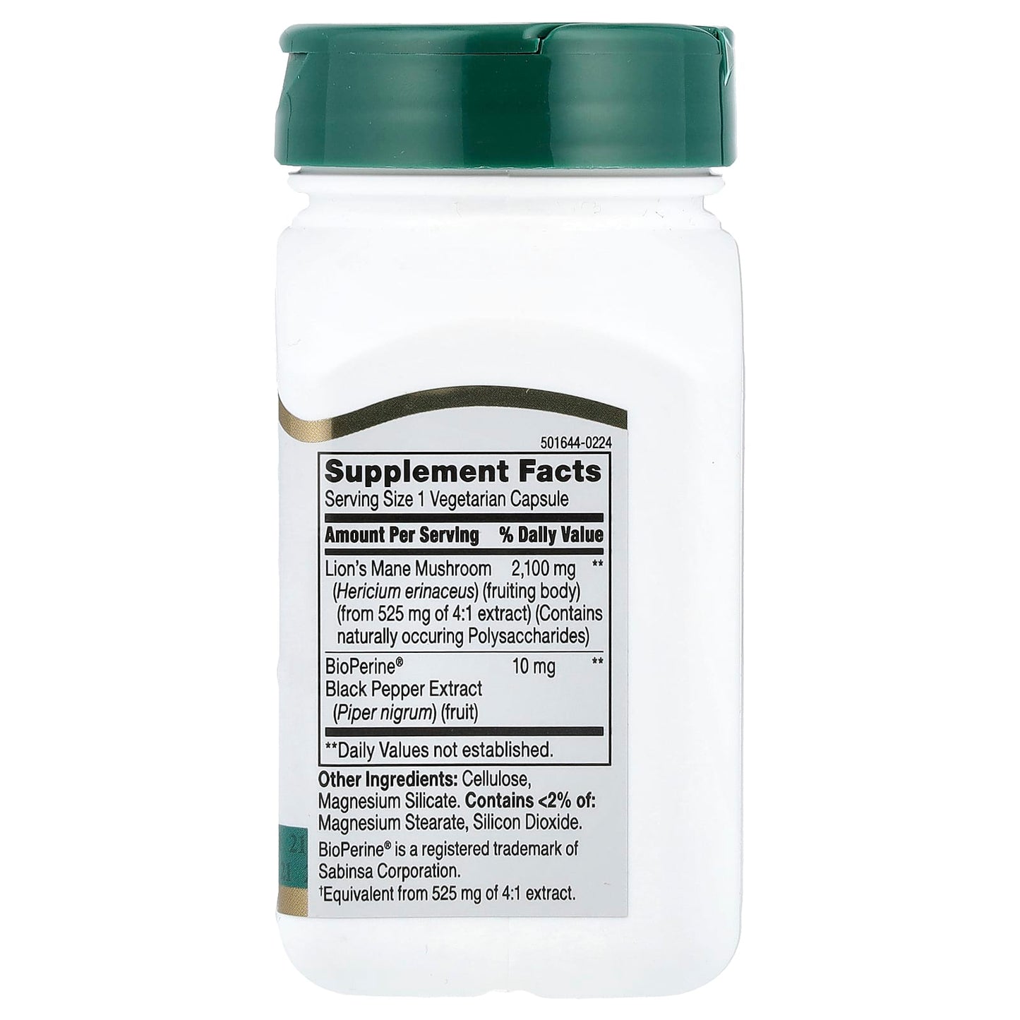 Lion's Mane Supplement 2100mg, 60 Capsules, Vegan Friendly - Image 2