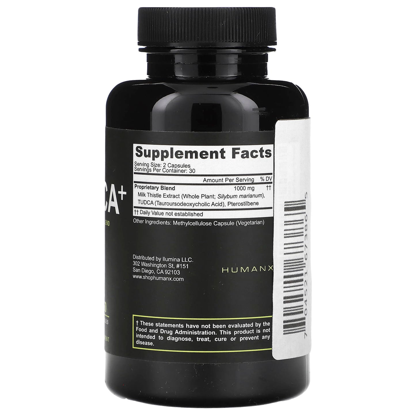 Support Healthy Liver Function with Humanx Tudca+ Capsules - Image 2