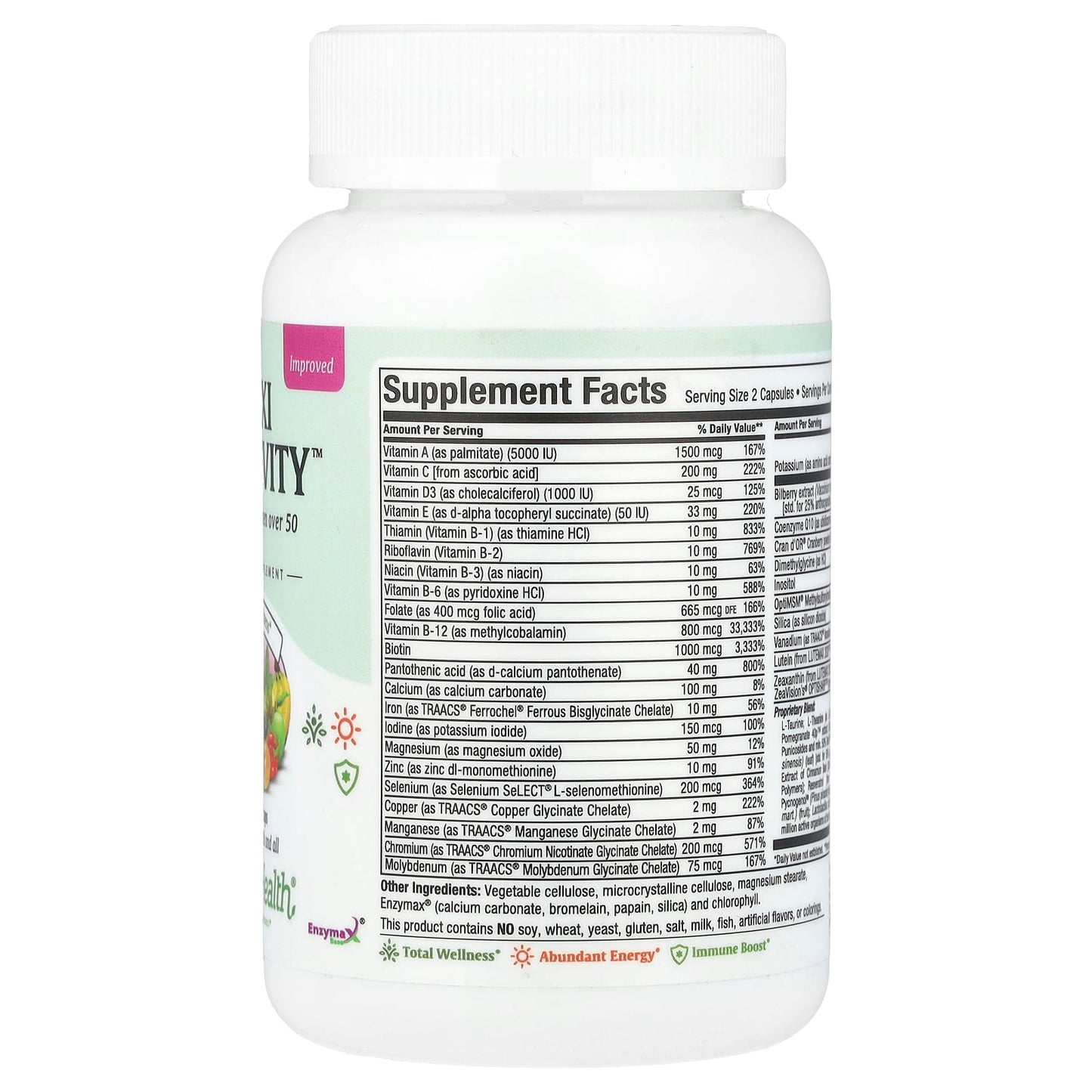 Maxi Health, Maxi Longevity™, Multi For Women Over 50, 60 Maxicaps - Image 2