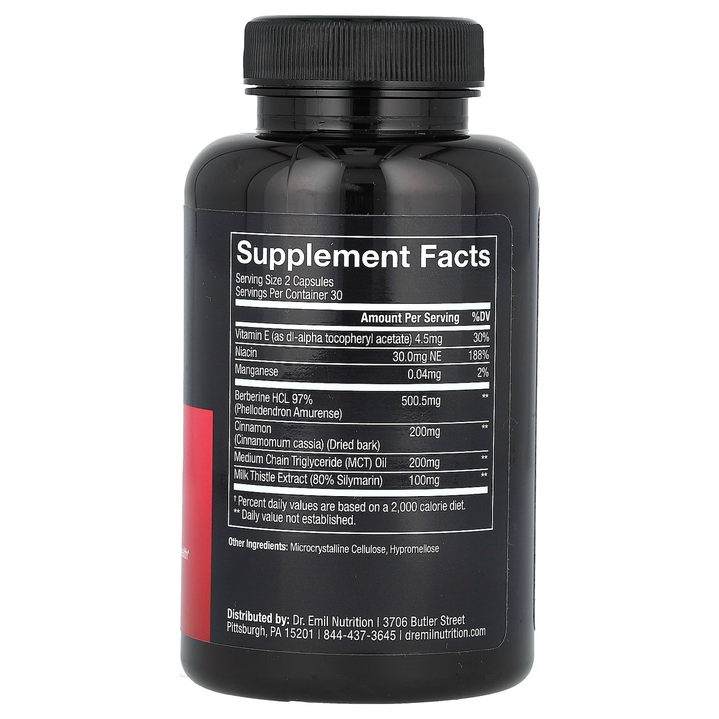 Boost Immunity & Gut Health with Dr. Emil Nutrition Berberine Plus - Image 2