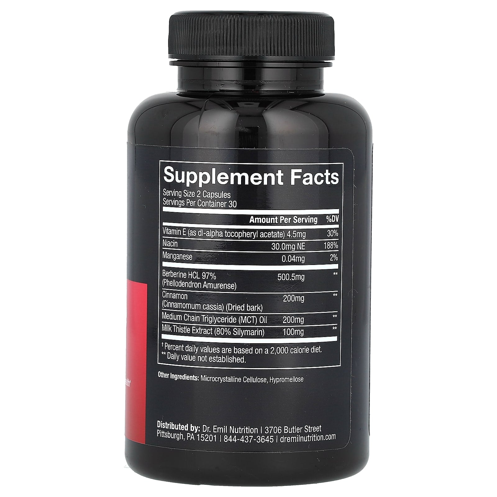 Boost Immunity & Gut Health with Dr. Emil Nutrition Berberine Plus - Image 2