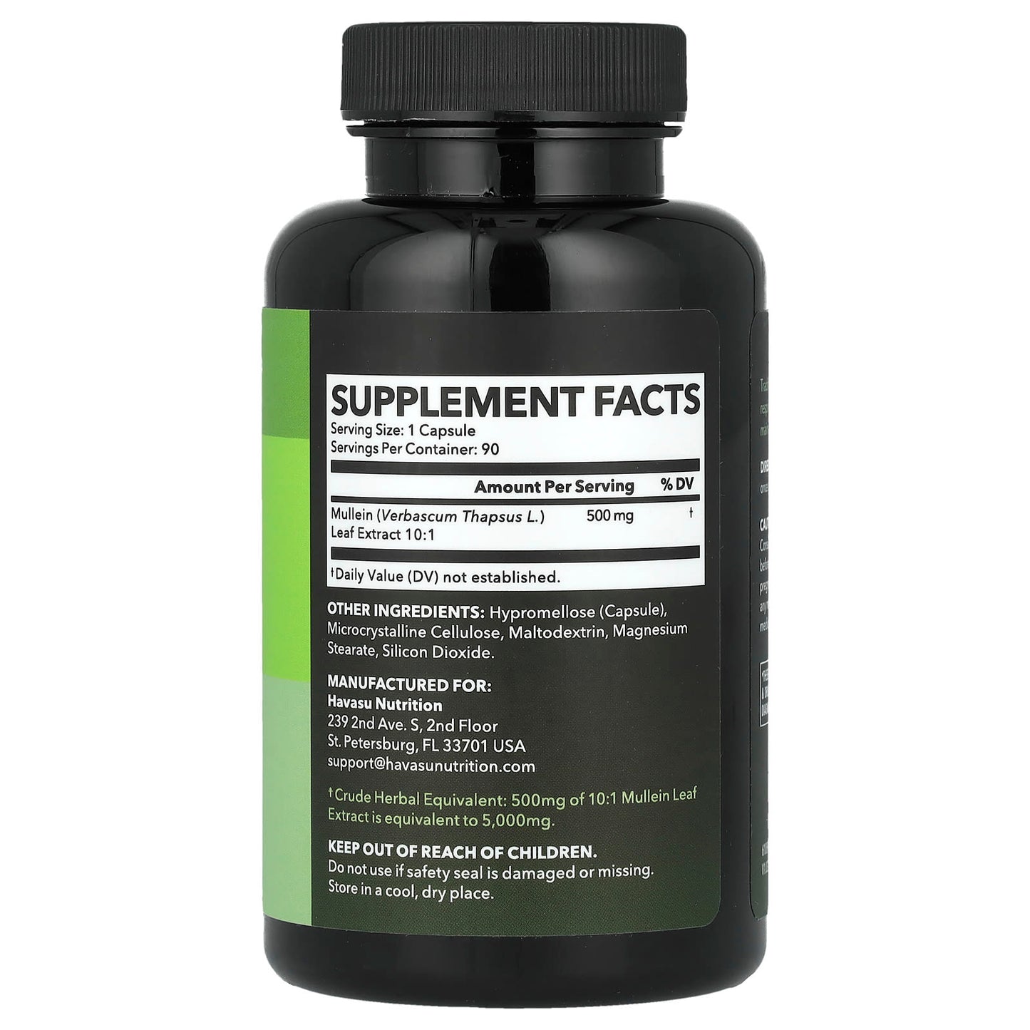 Mullein Leaf Supplement for Respiratory Health by Havasu Nutrition - Image 2