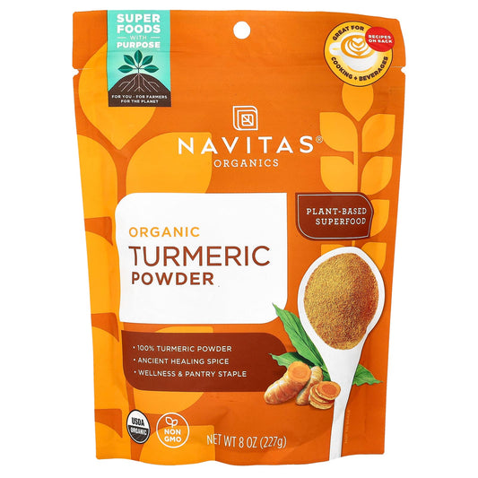 Navitas Organics, Organic Turmeric Powder, 8 oz (227 g) - Image 1