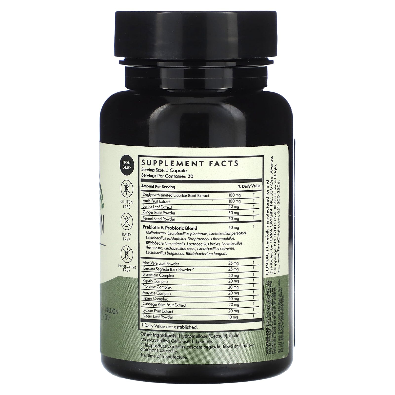 Terra Origin, Healthy Detox, 30 Capsules - Image 2