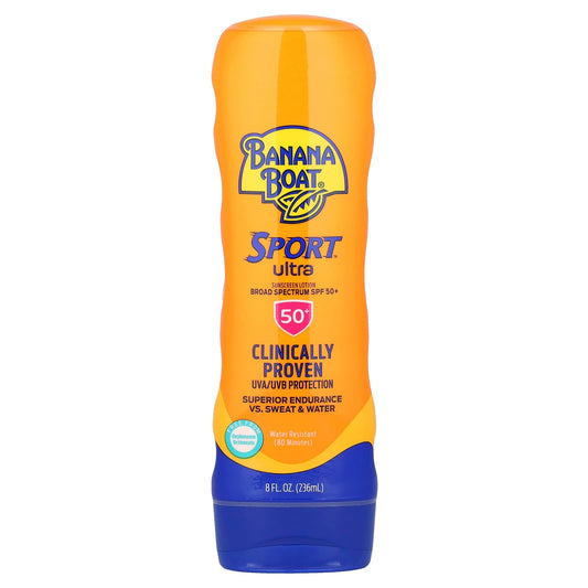 Banana Boat Sport Ultra Sunscreen Lotion SPF 50+ 8fl oz - Image 1